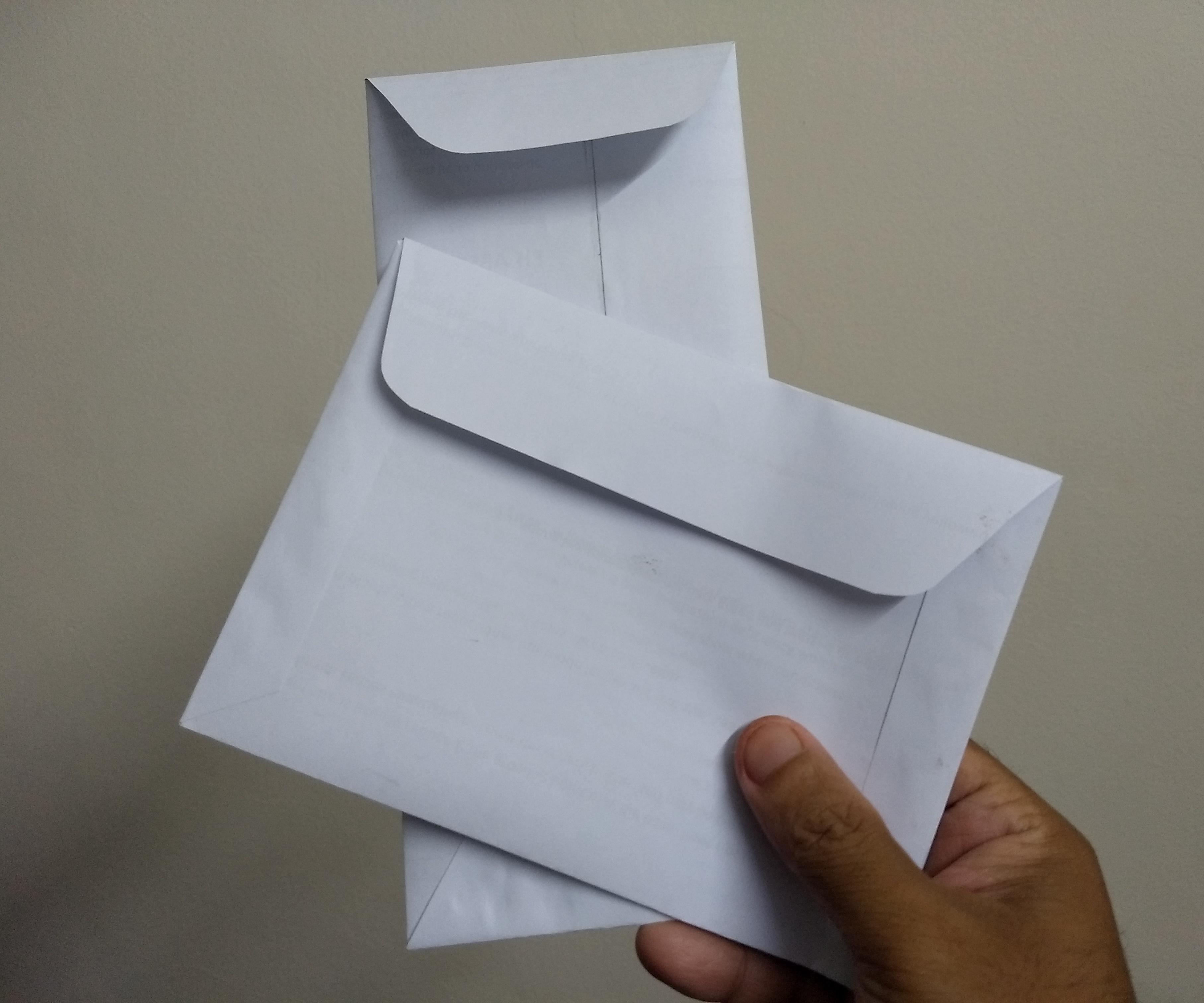 Envelopes From Scrap Printer Paper