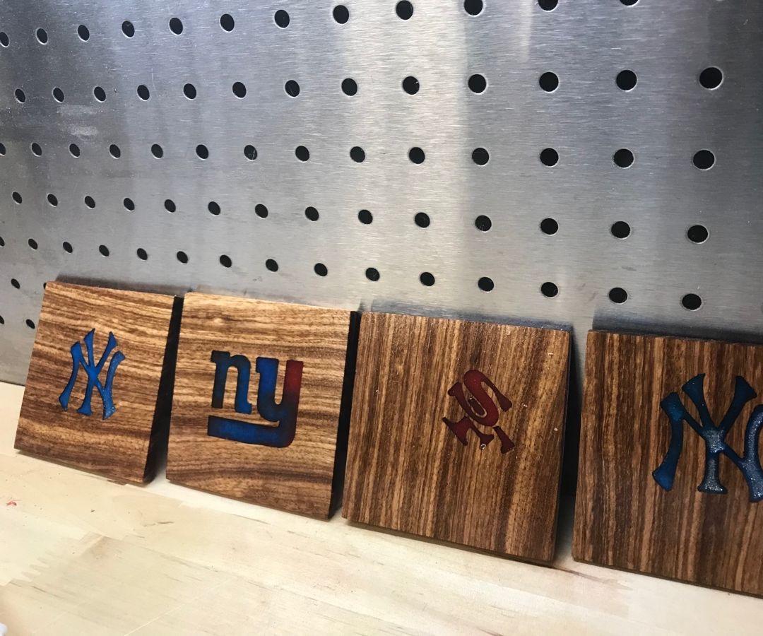 Resin Inlay Coasters