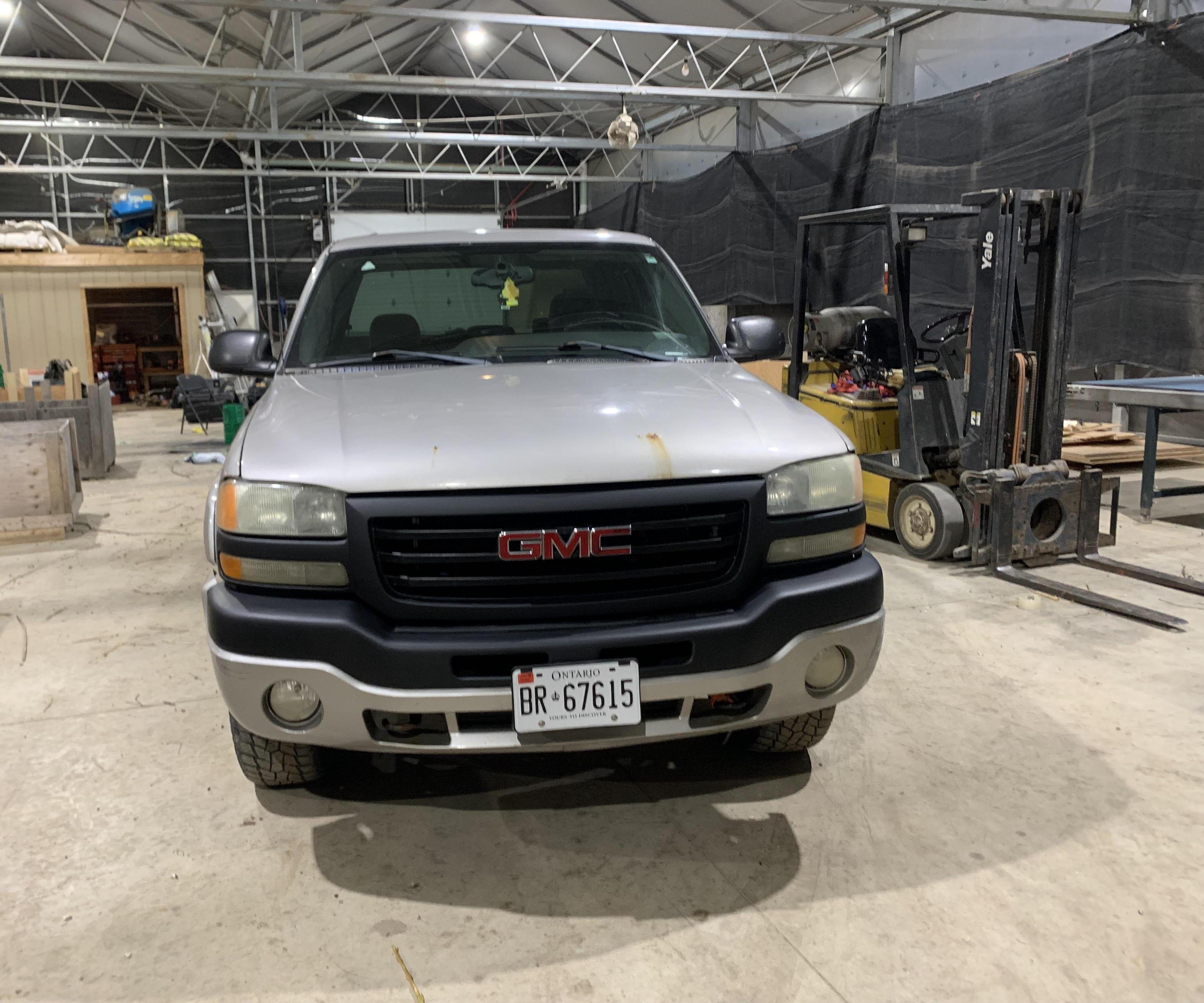 Blacked Out Chrome on 2004 GMC