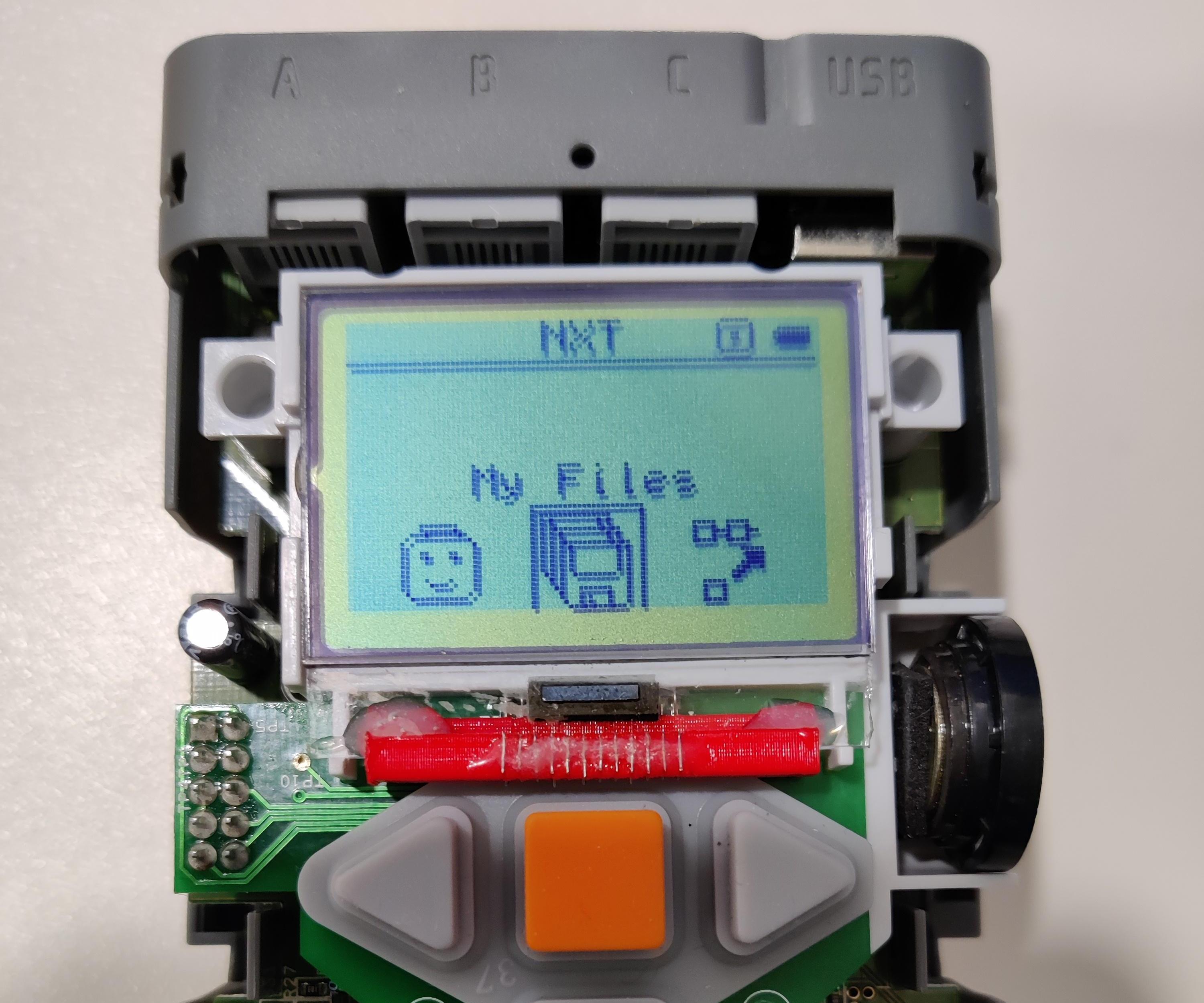 LEGO NXT Brick LCD Fix