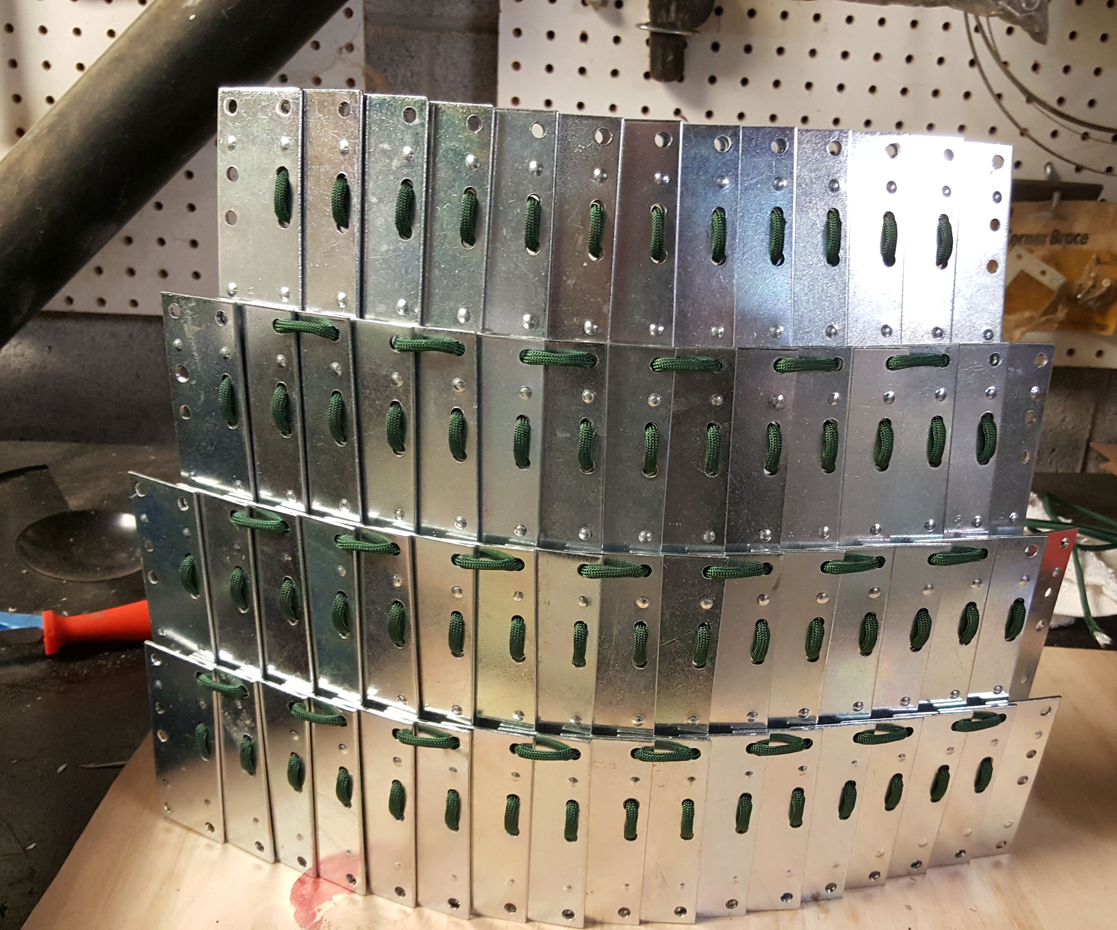 Metal Armor on a Budget -or- Lowe's Lamellar