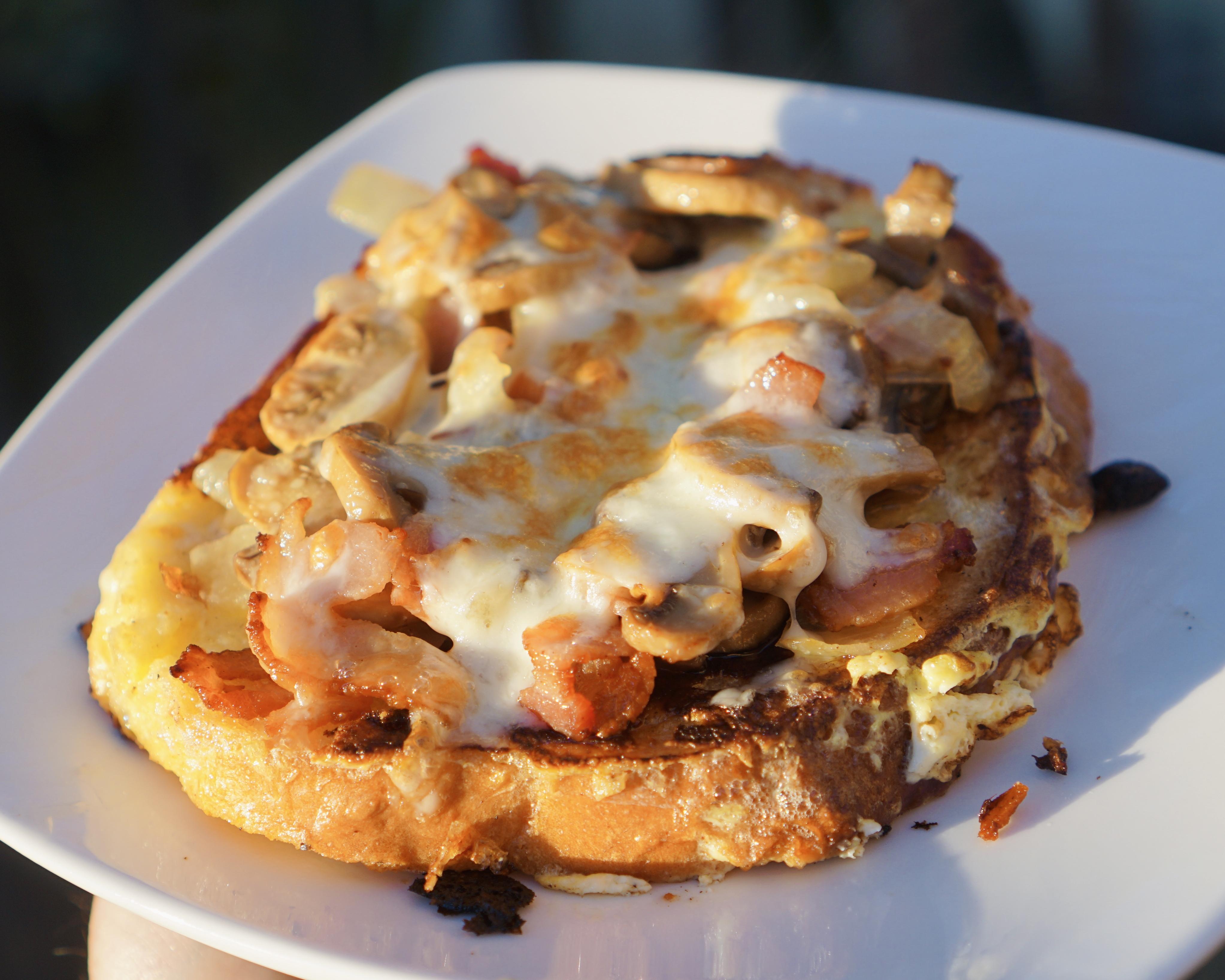 Savory French Toast Breakfast Melts