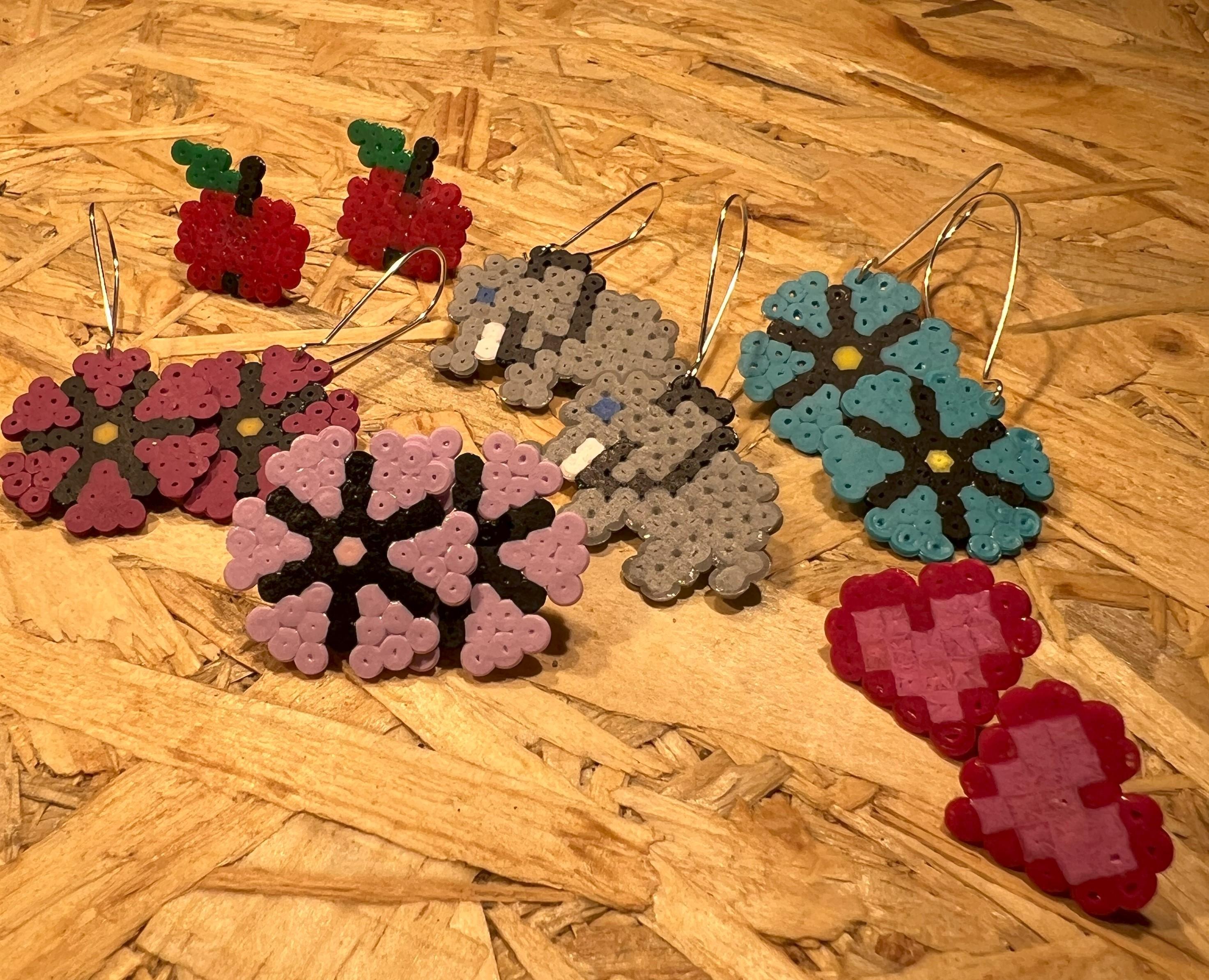 Hama Beads Earings