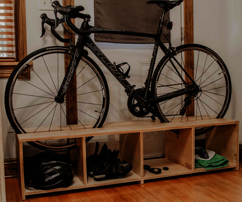 DIY Bike Rack With 1 Sheet of Plywood!