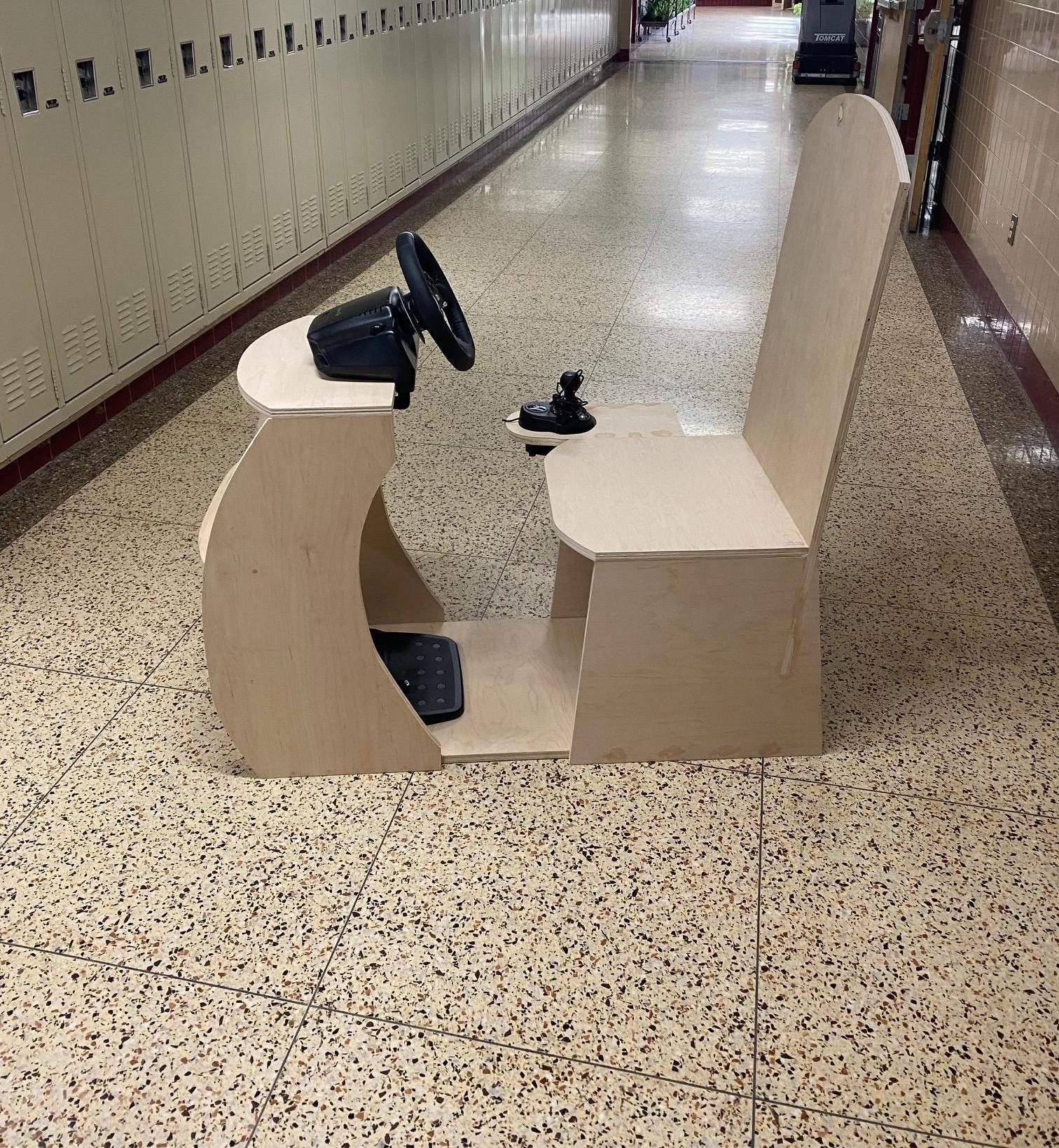 Racing Rig With Seat - One Piece of Plywood Build!