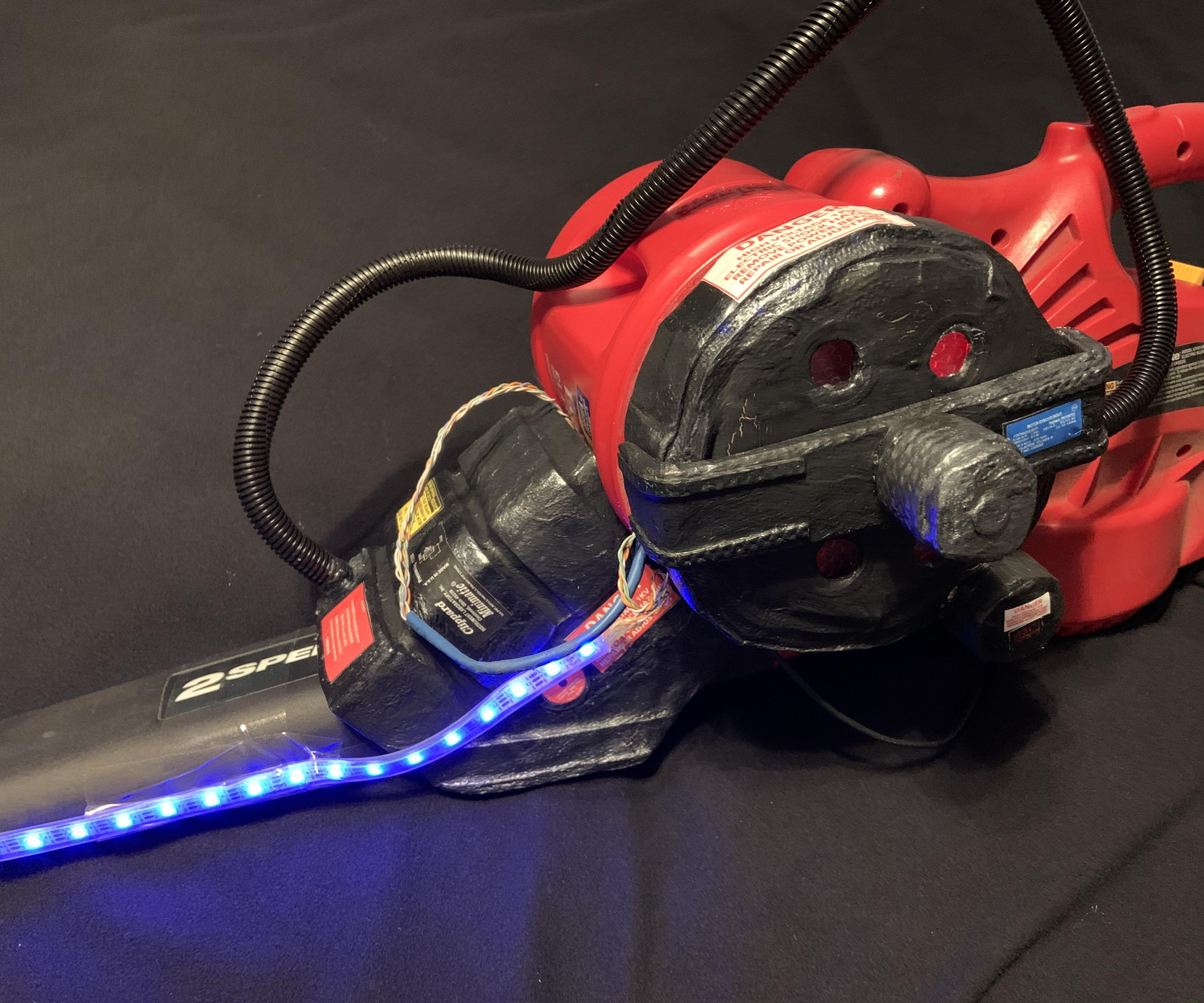 Leaf Blower Proton Pack Candy Shooter