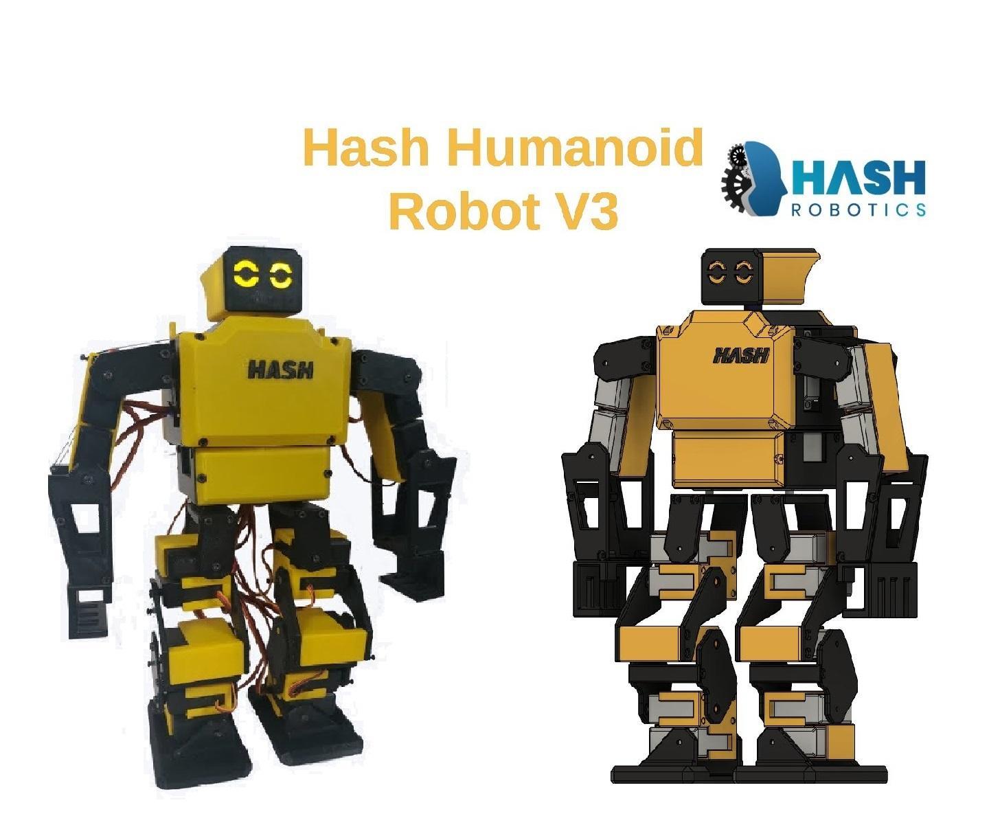 Hash Humanoid Robot V3