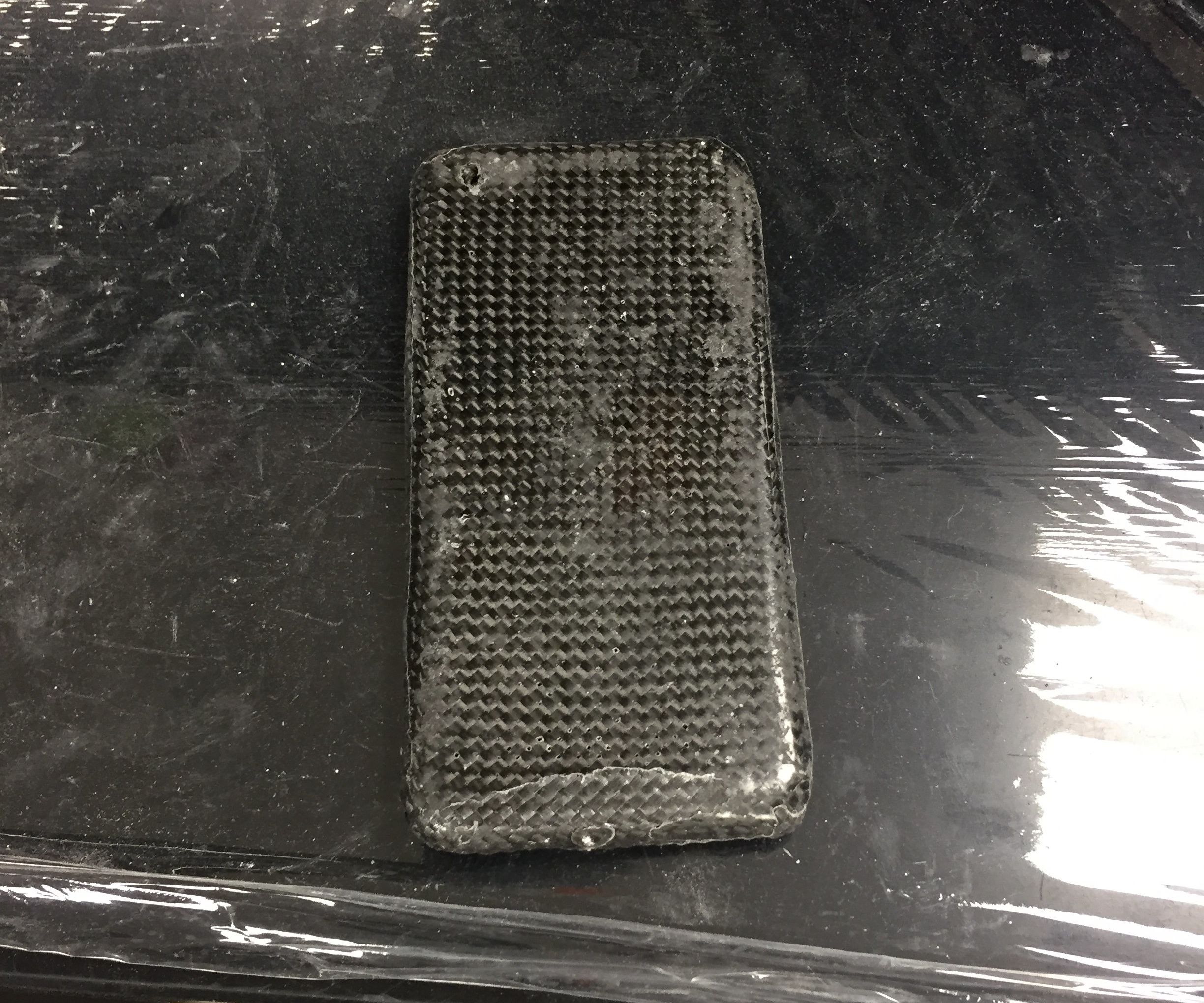 Creating a Carbon Fiber Cell Phone Case