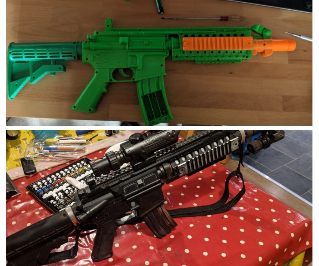 Toy Assault Rifle Mod