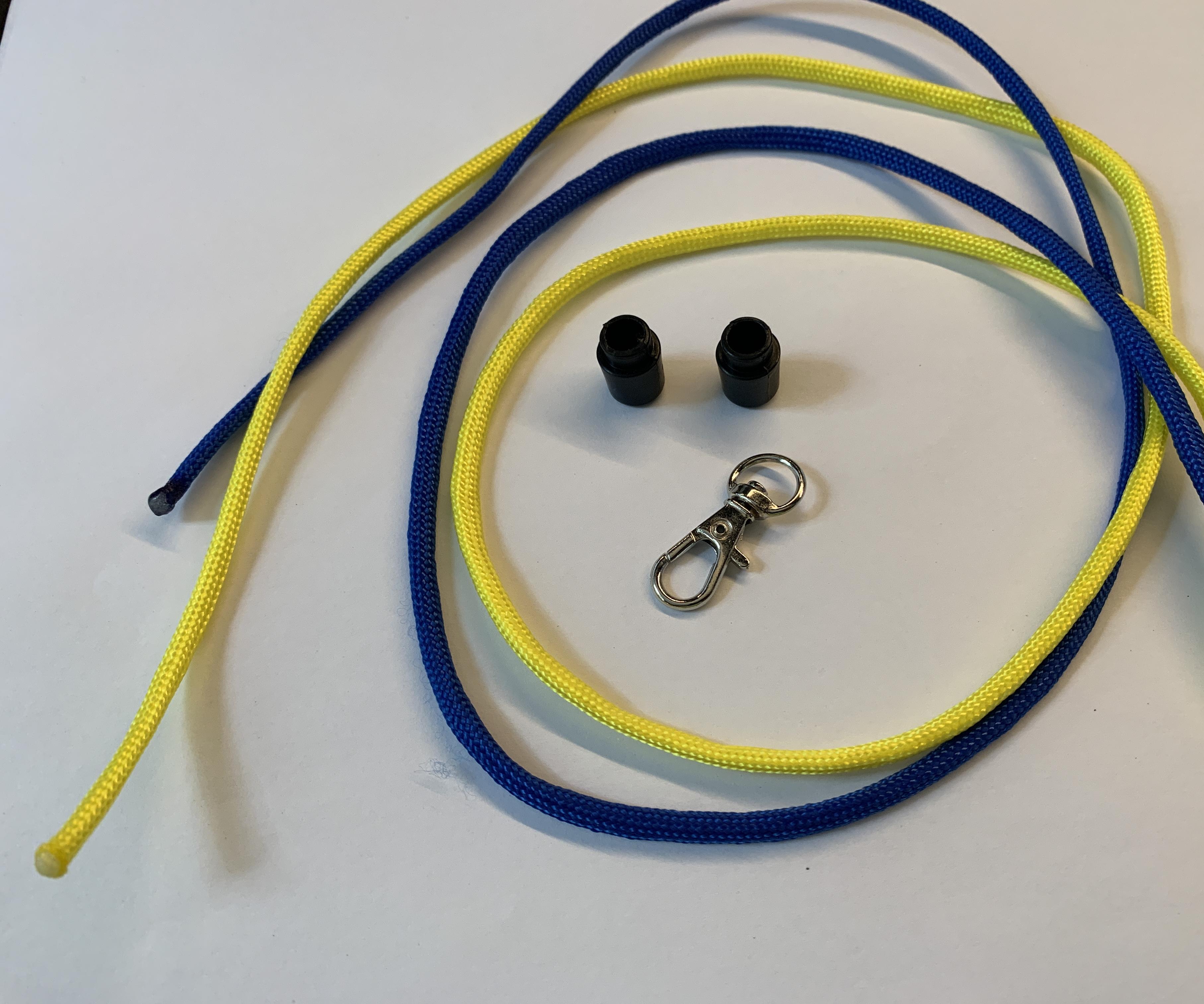 Simple Scout Paracord Lanyard