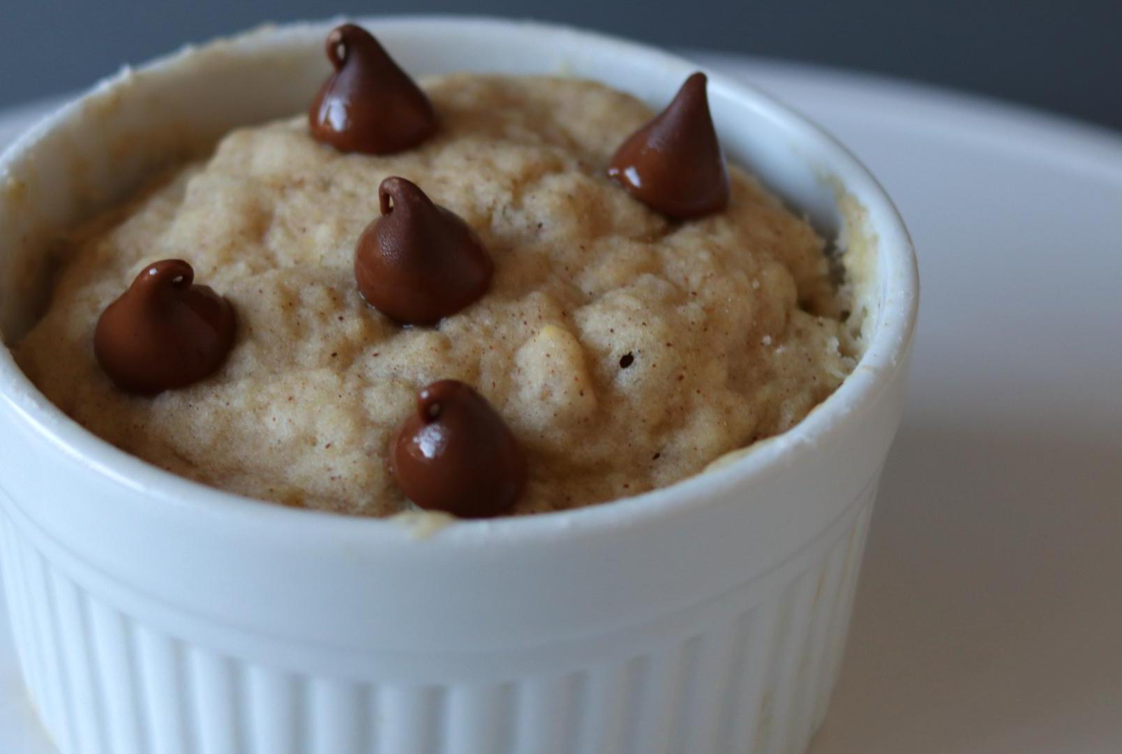 1 Serving Banana Cake in 5 Minutes