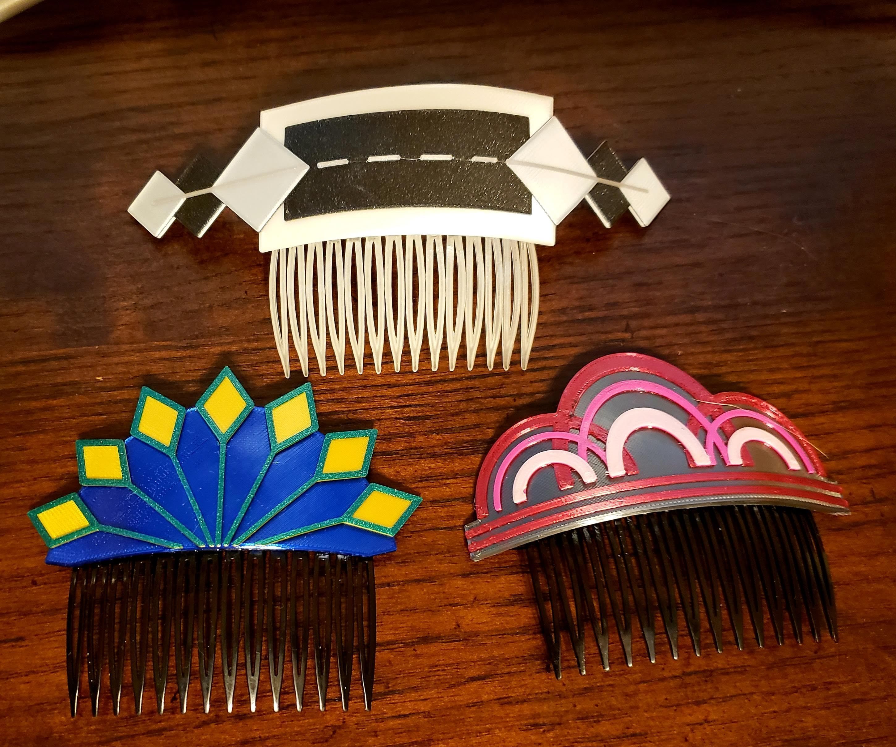 Art Deco Hair Comb