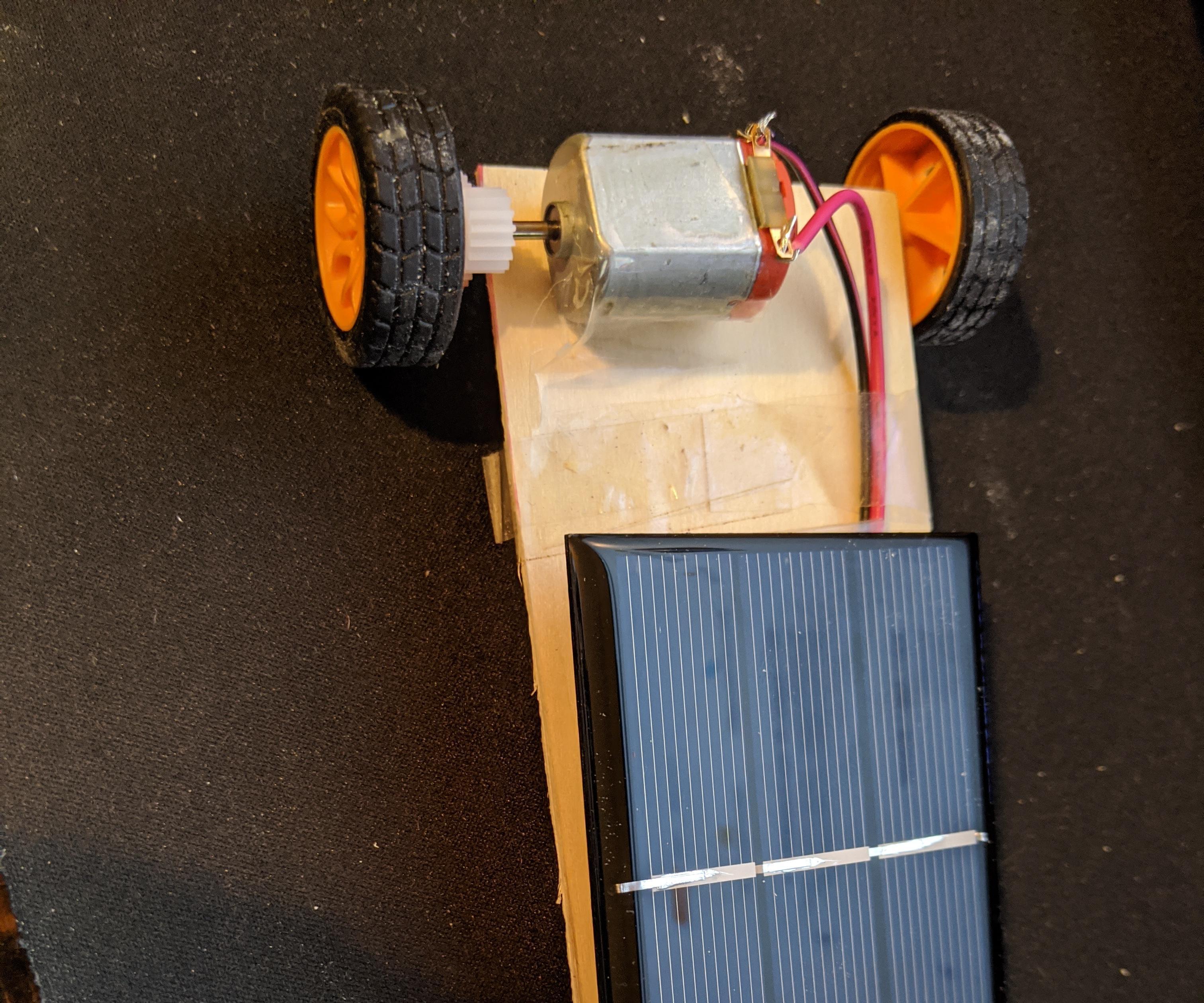 DIY Solar Powered Mini Vehicle