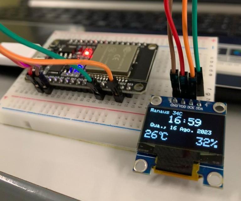 Estação Meteorológica Com Esp32.