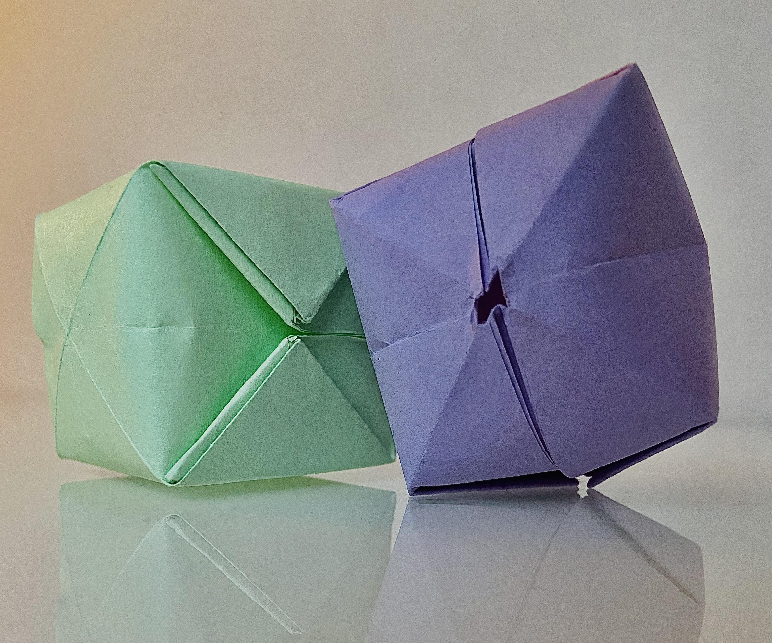 How to Make an Origami Balloon (Water Bomb)