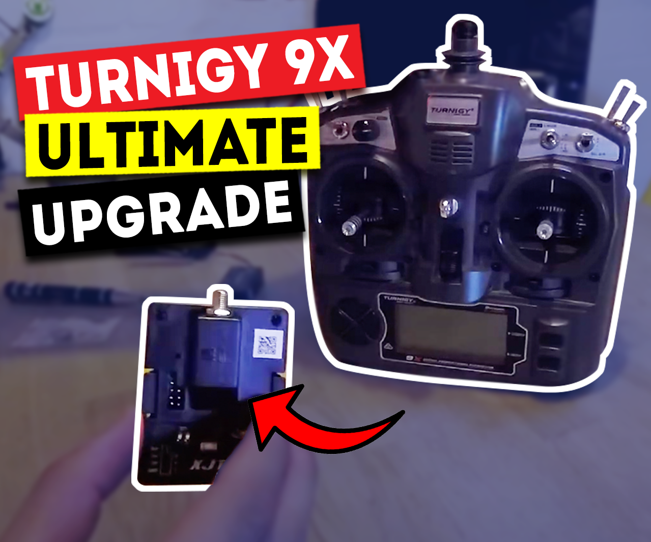 Turnigy 9X Ultimate Upgrade ! FrSky XJT & X8R Modules [Installation and Betaflight Configuration]