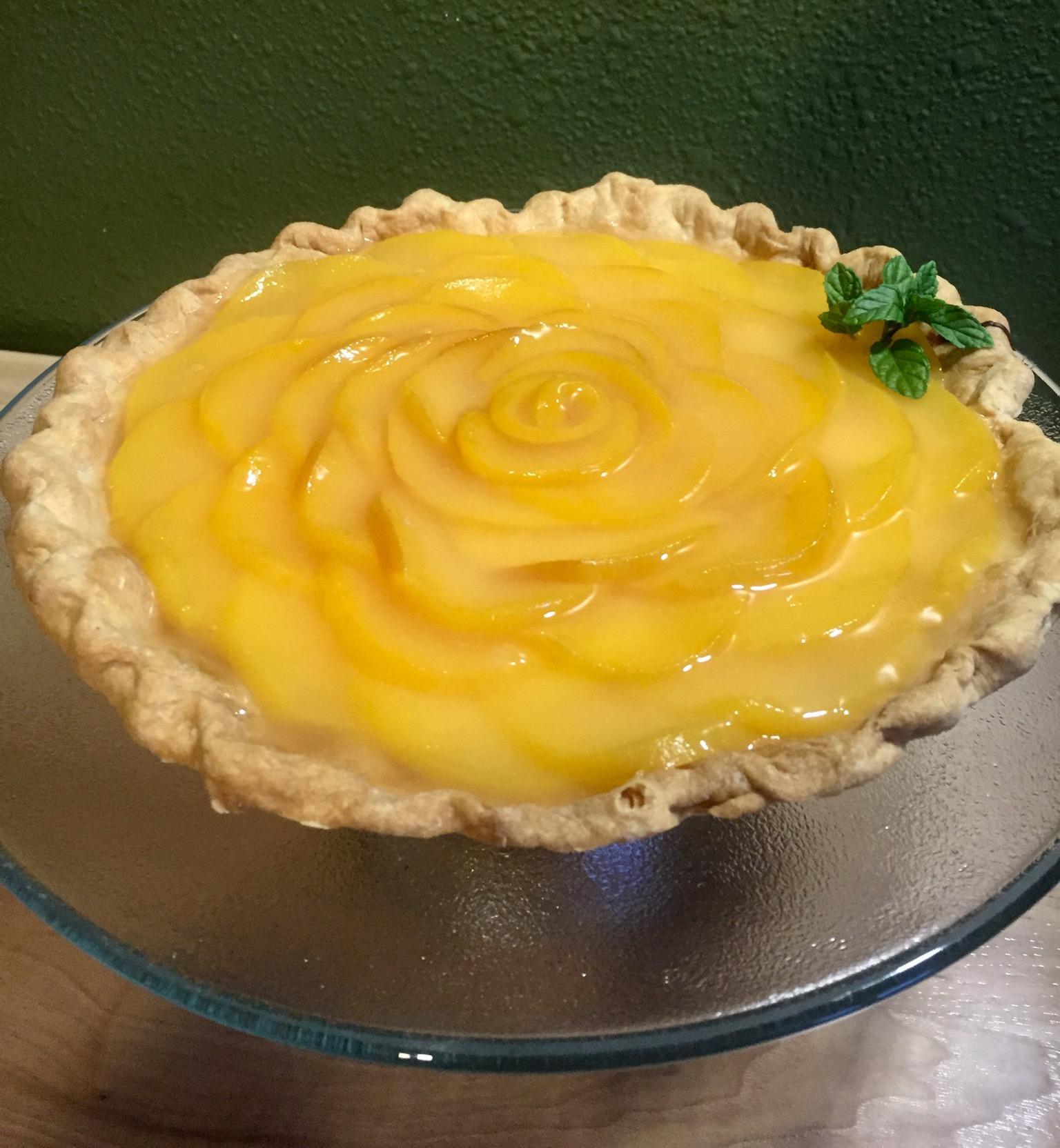 Creamy Peach Pie