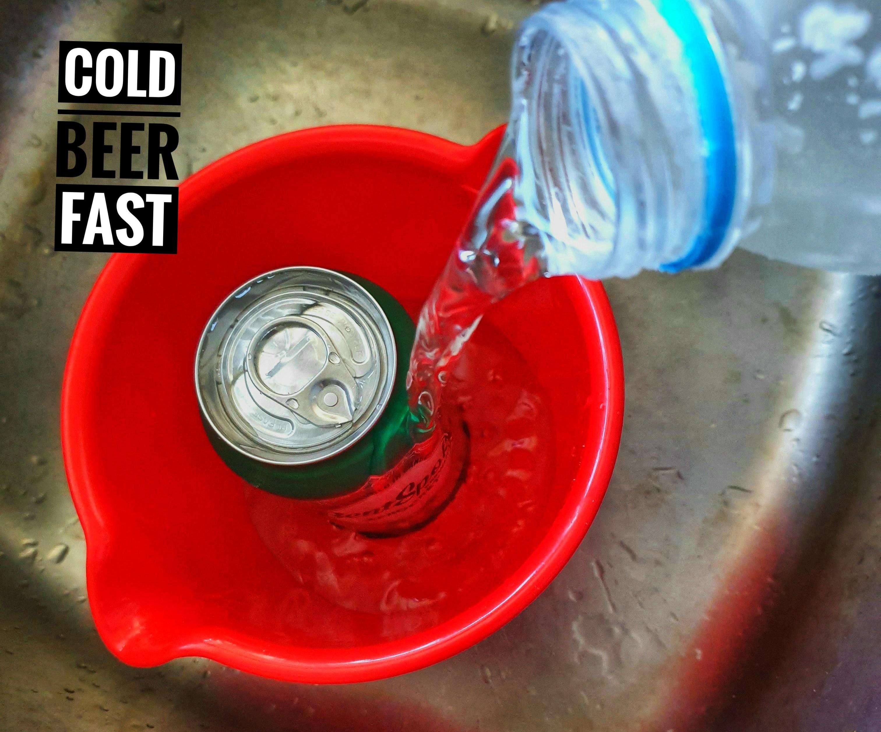 Cool Beer in Six Minutes