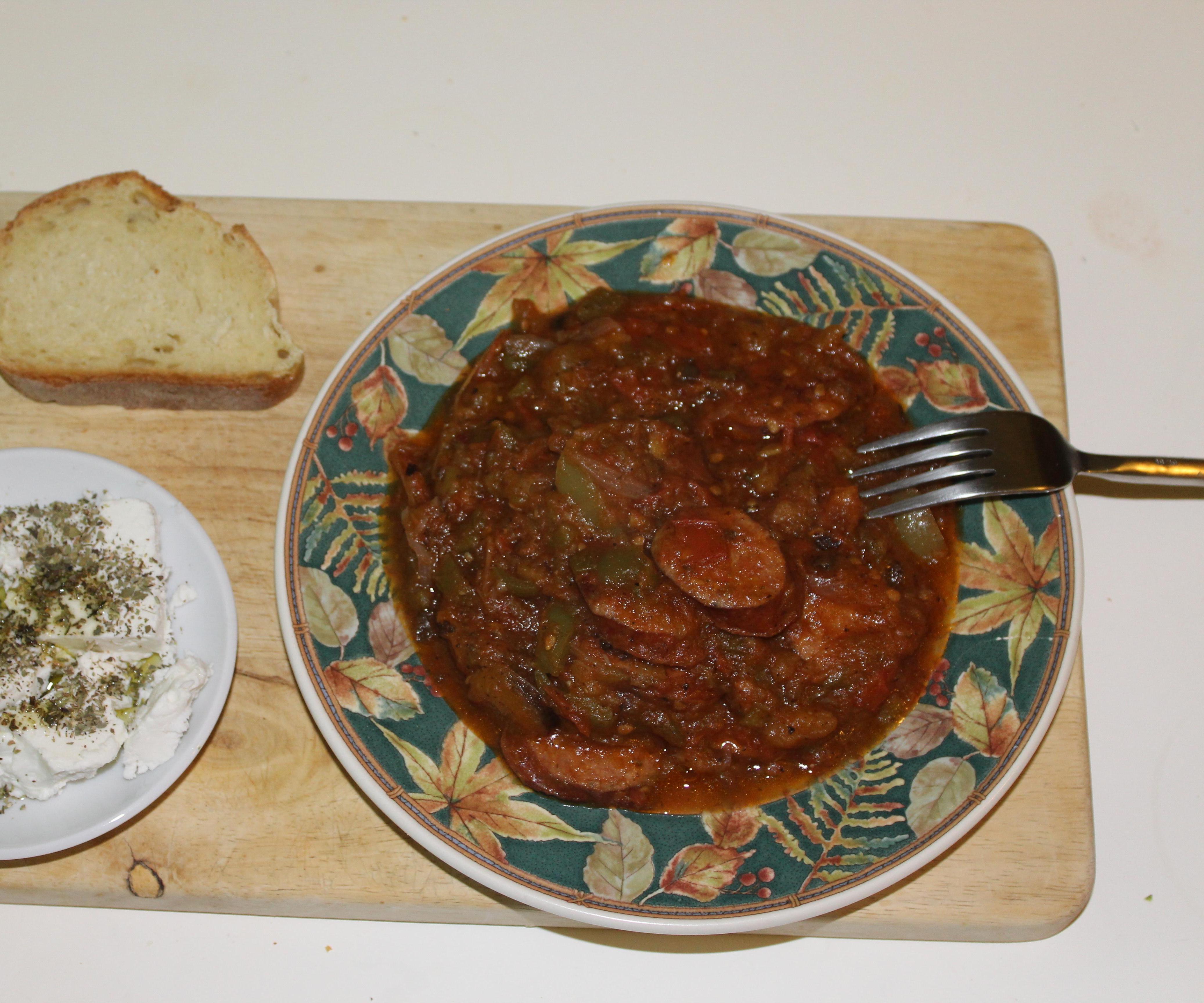 Spetzofai: Food of the Centaurs