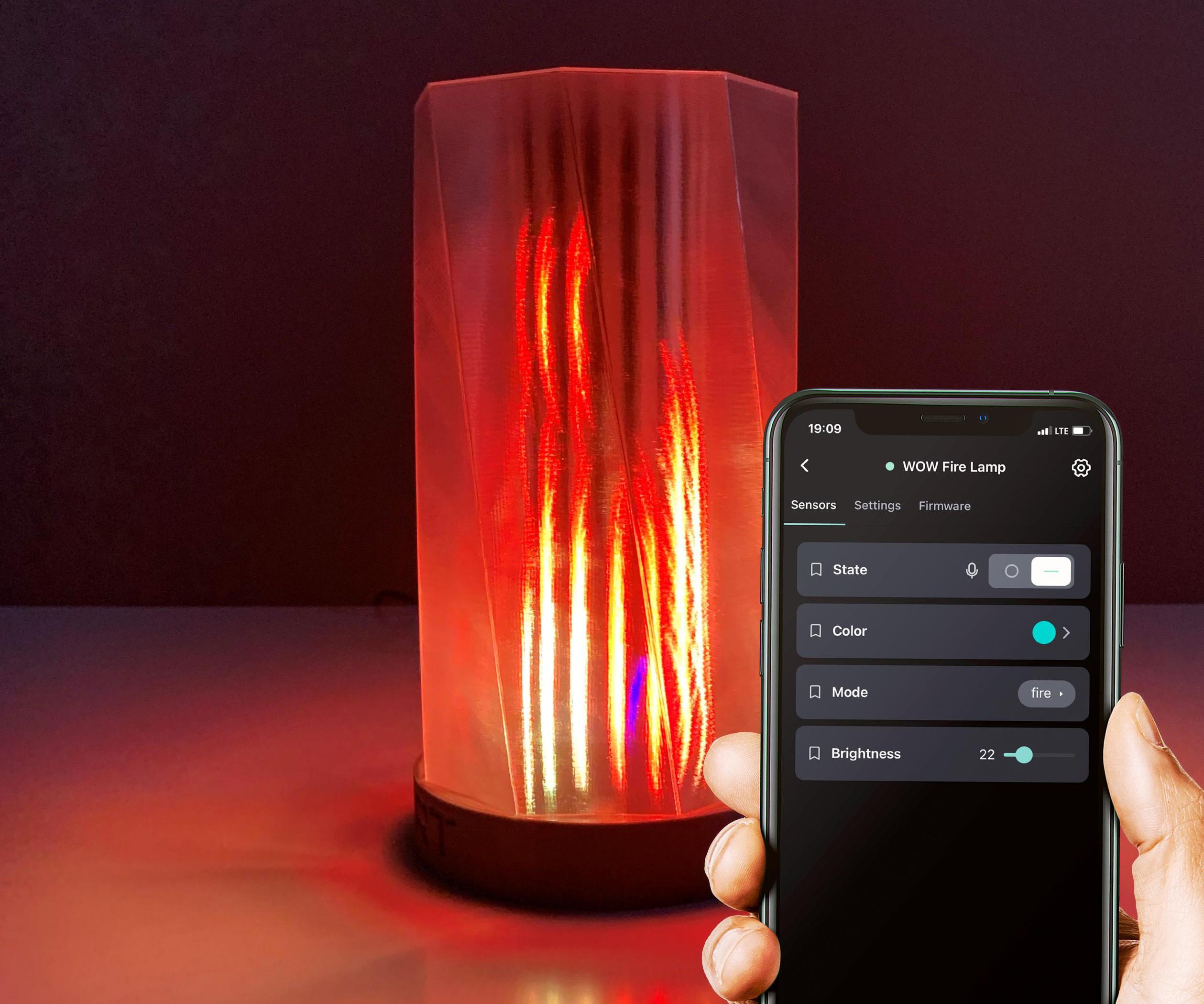 ESP32-based Lamp With Beautiful Effects and Cloud Management