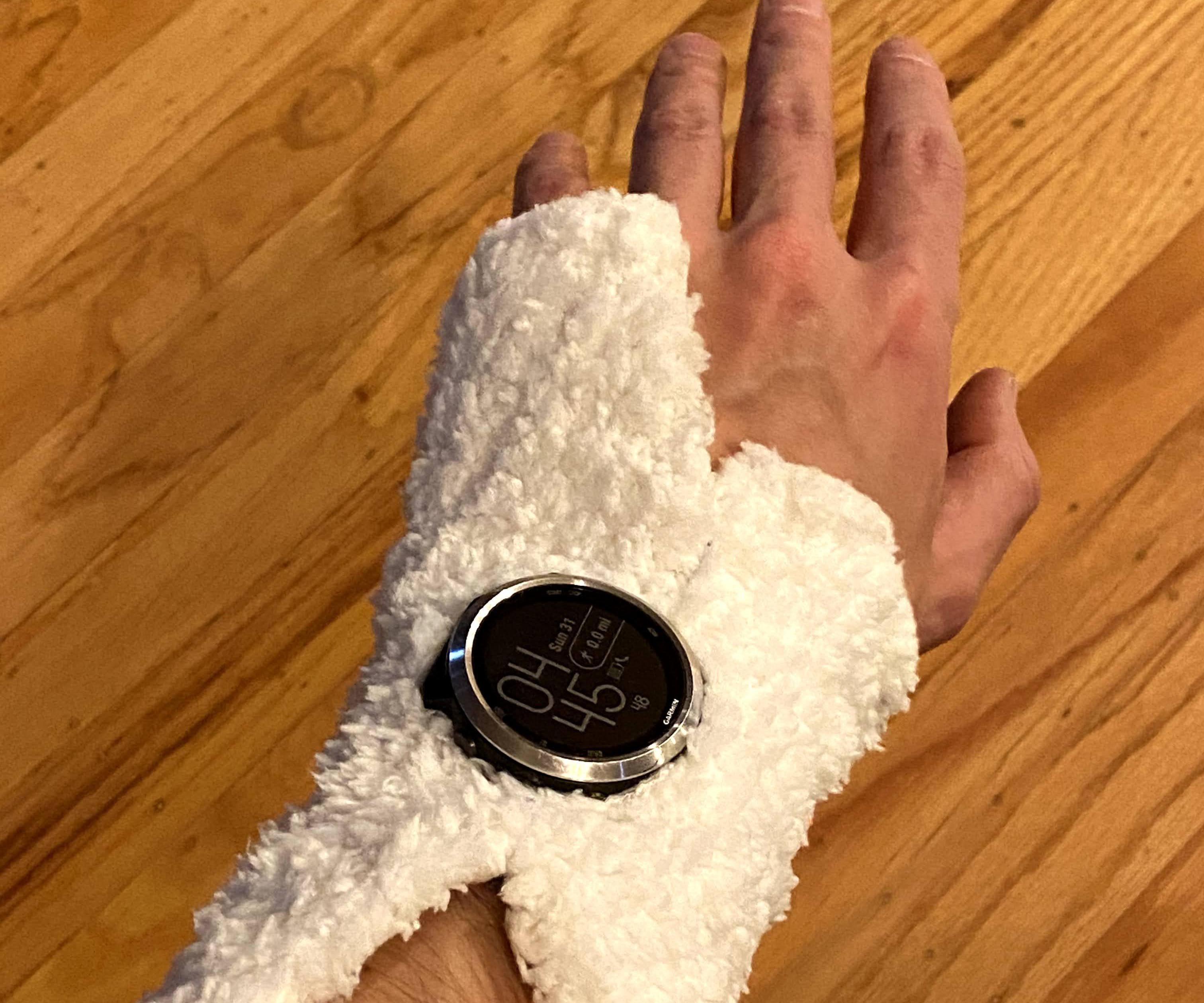 Quick Foot Formed Wrist Warmer