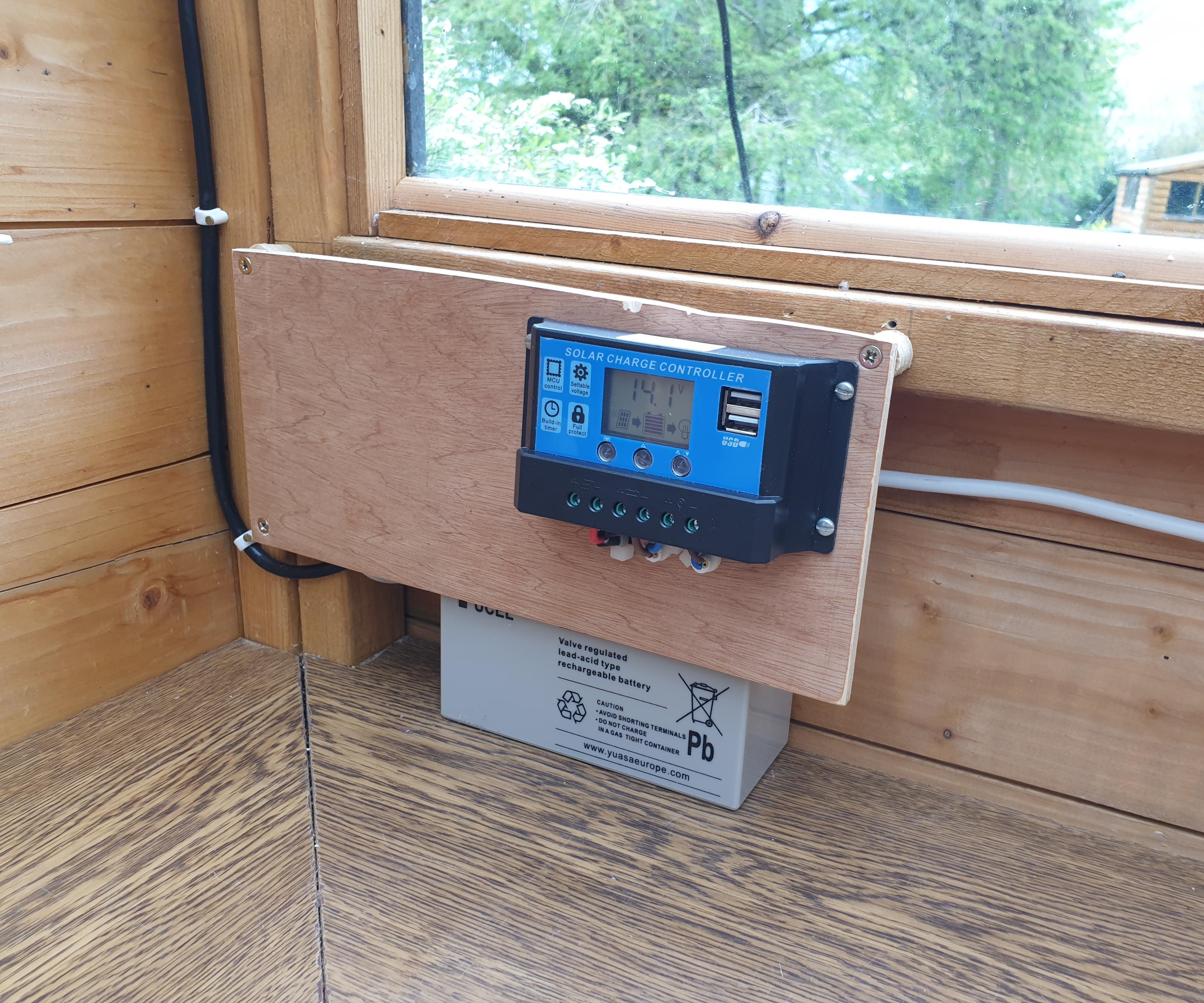 12V Solar Shed Lighting System