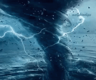 WATER SPOUT IN a BOTTLE