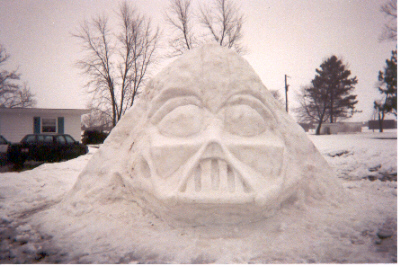 STAR WARS IN THE SNOW