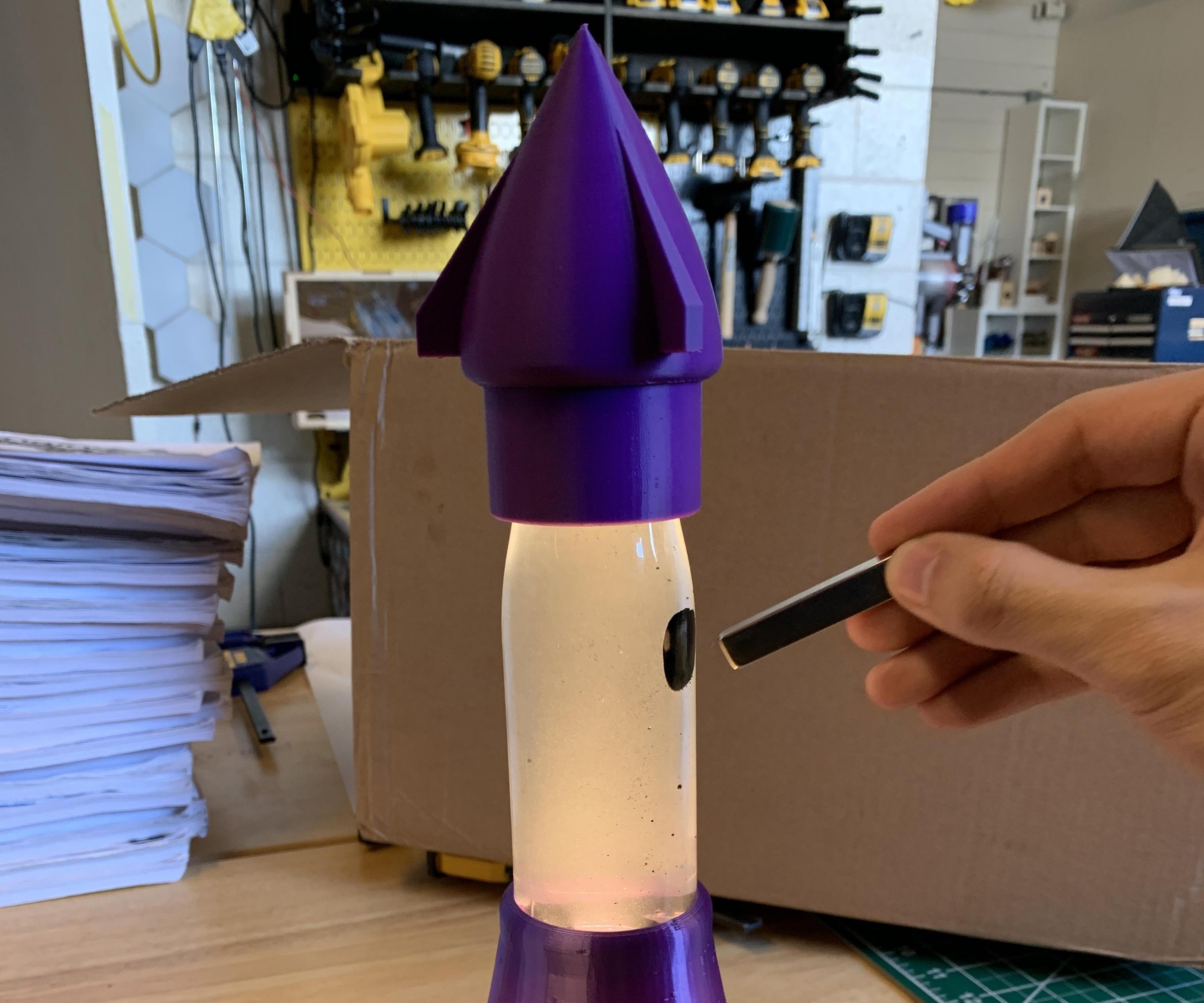 Ferrofluid Lava Lamp