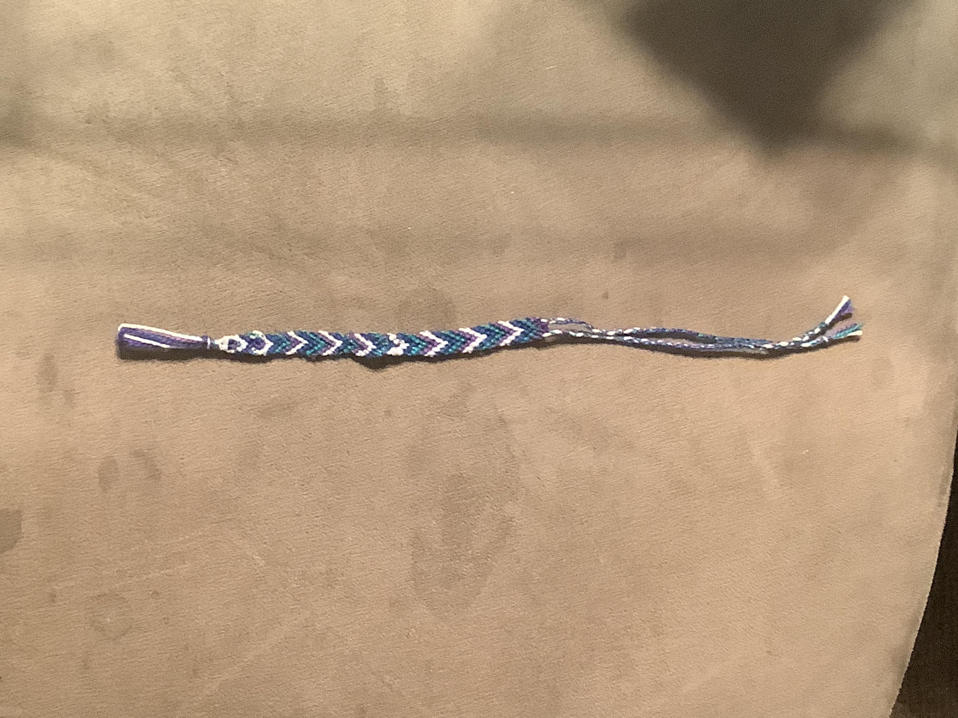 Friendship Bracelet- Chevron Pattern