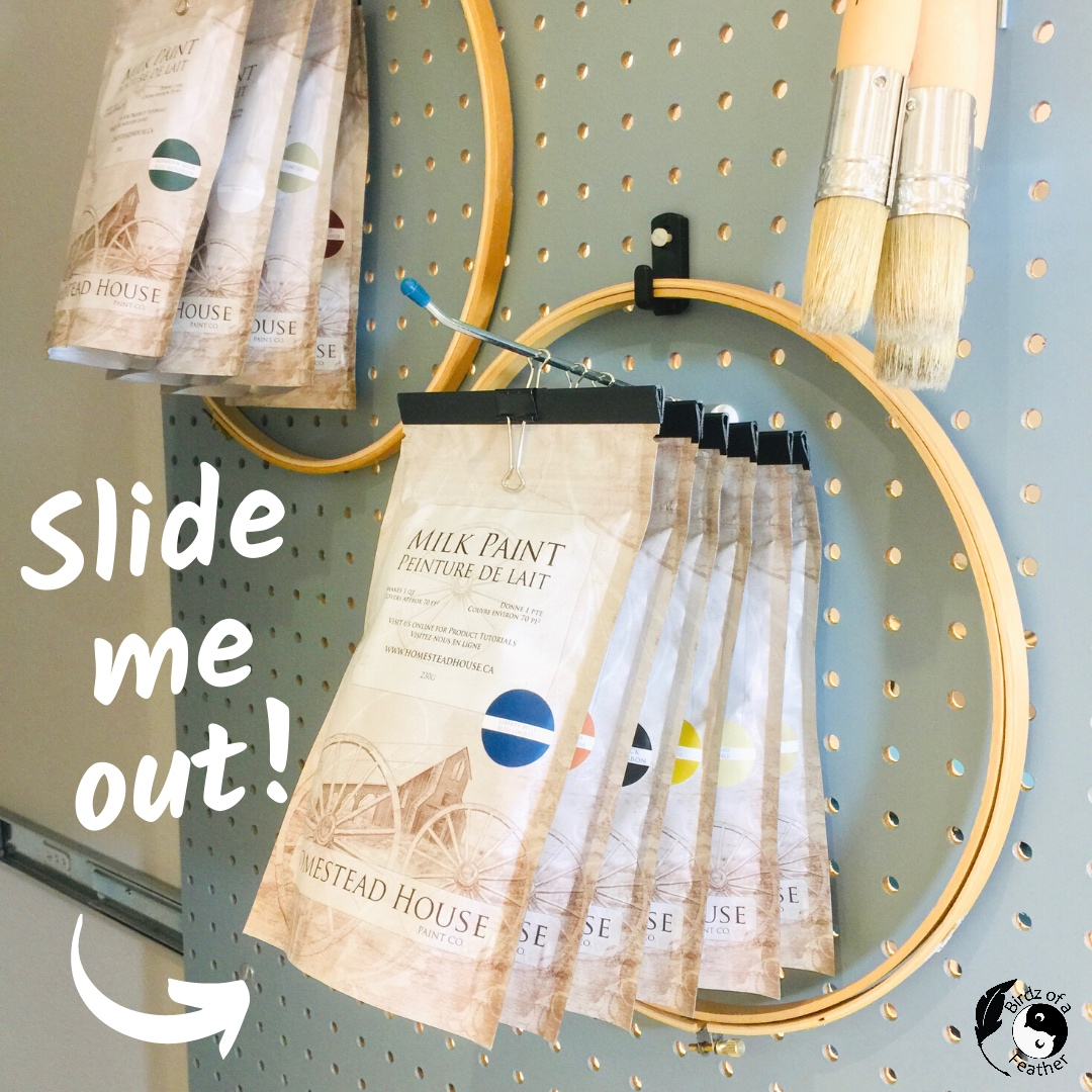 How to Make a Pull Out Pegboard Organizer