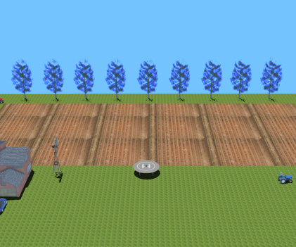 Fumigado De Un Campo Agrícola