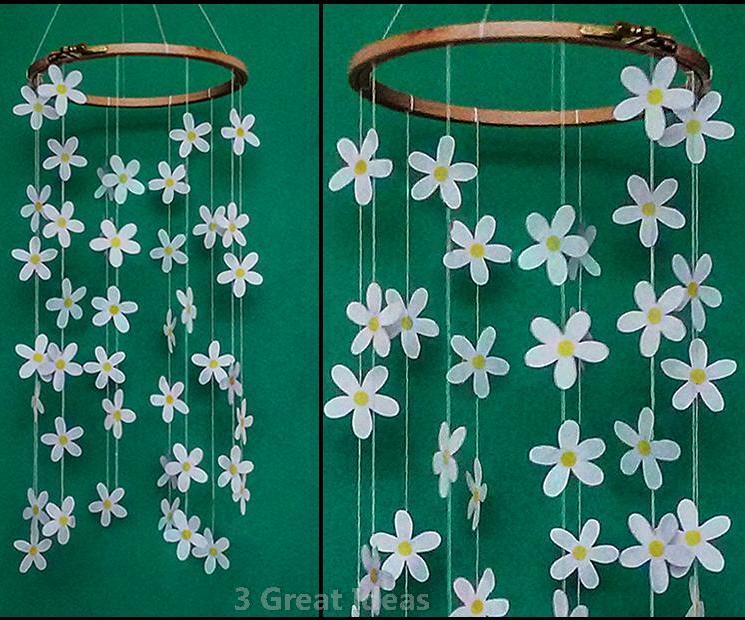 Daisy Garland Spring Room Decor