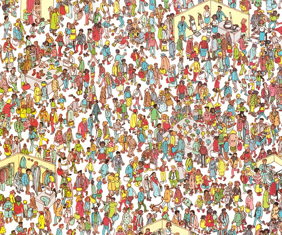 Looking for Waldo... Literally