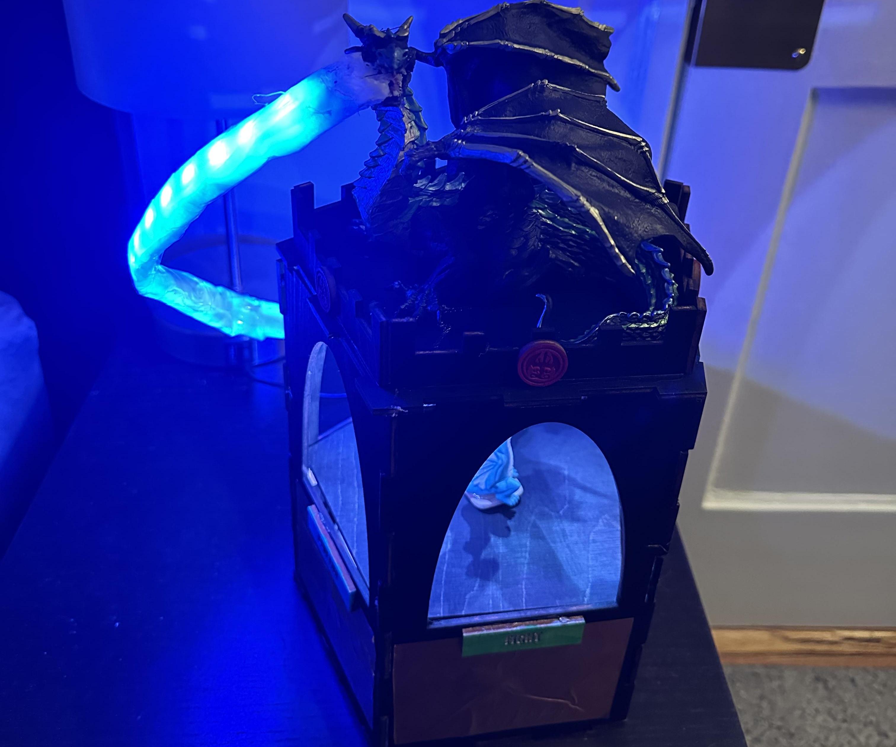 Wings of Fire- an Interactive Dragon Display