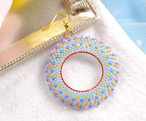 Beebeecraft Tutorials on How to Make Seed Bead Earrings