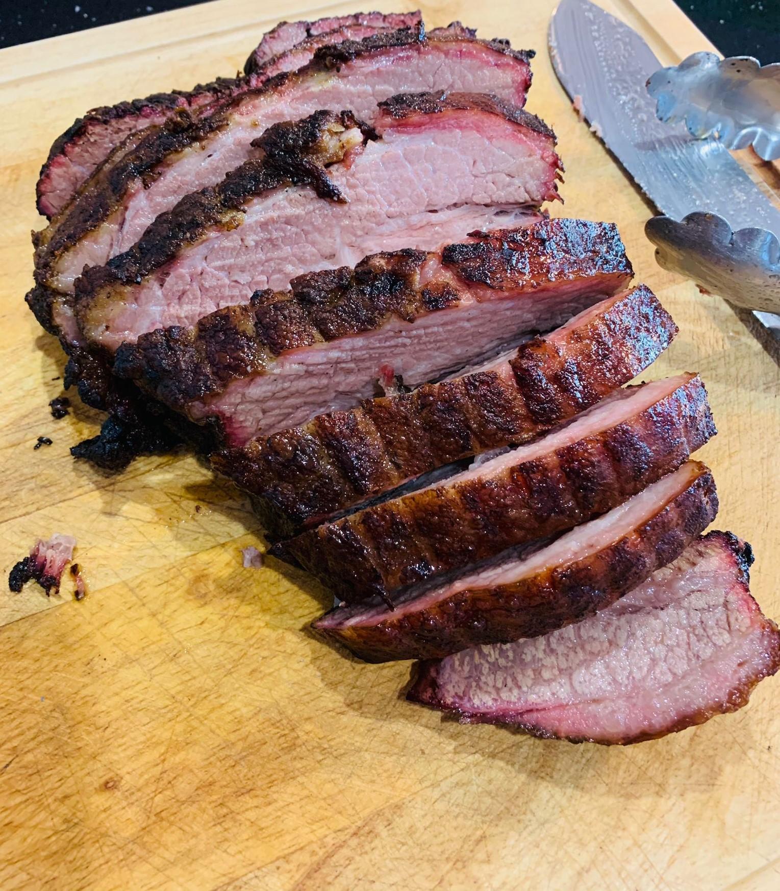 Sous Vide Smoked Brisket