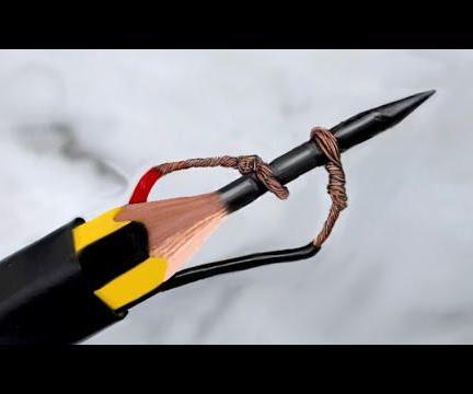 DIY Soldering Iron From a Pencil