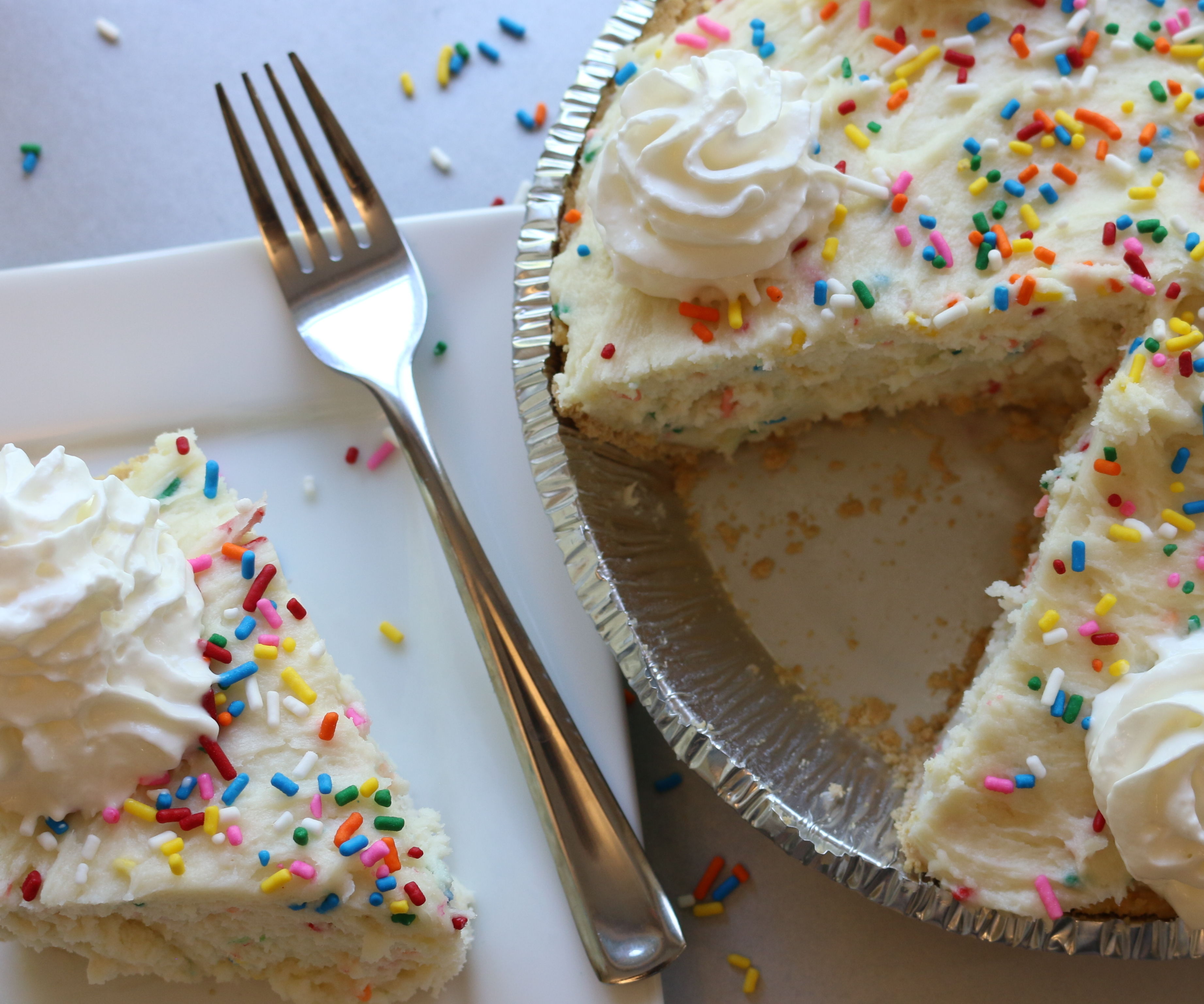How to Make No-Bake Birthday Cake Cheesecake