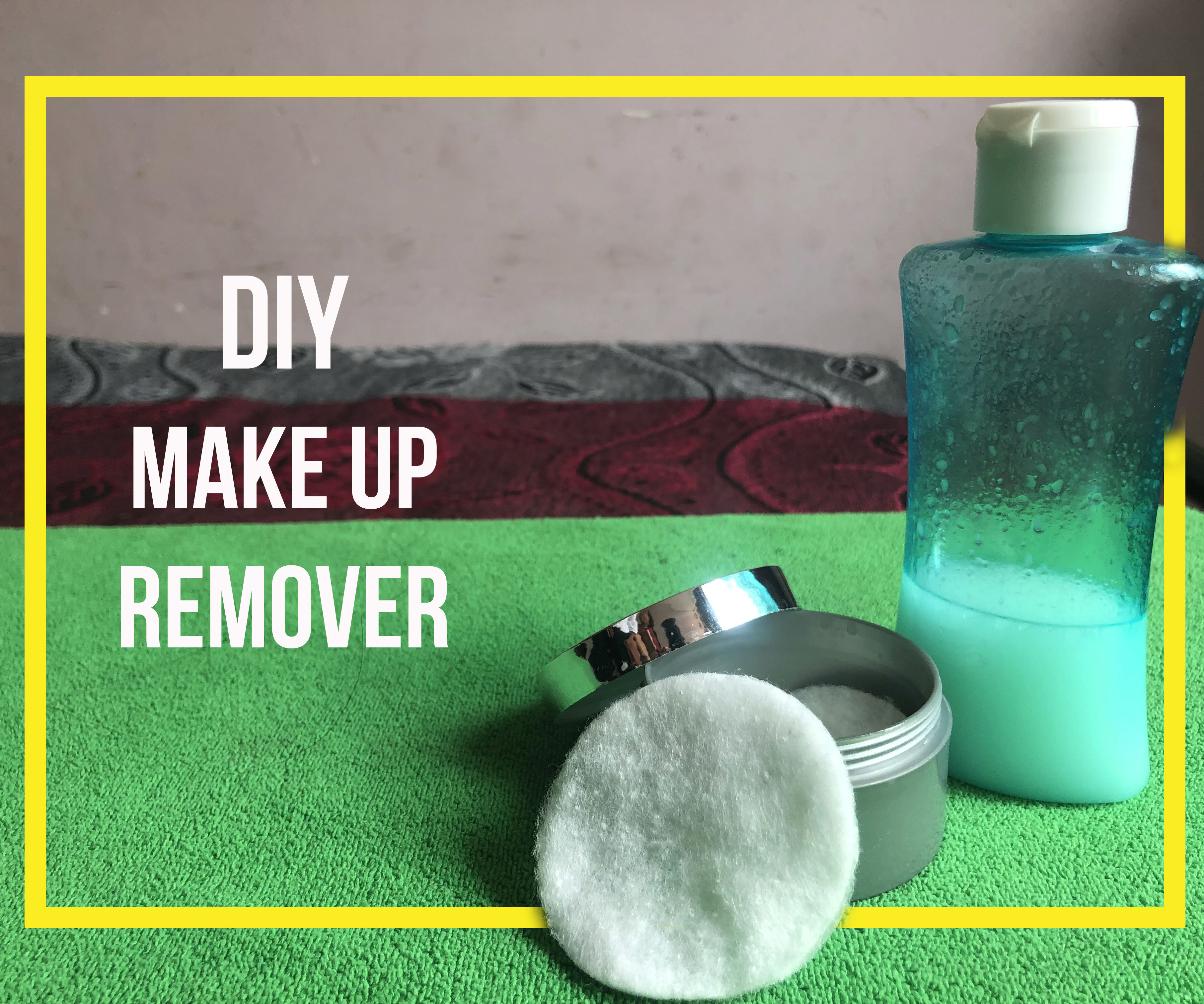 Homemade DIY Makeup Remover 