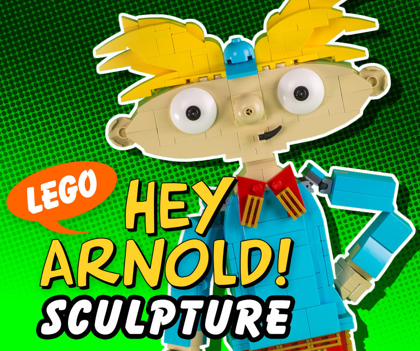 LEGO Hey Arnold! Sculpture