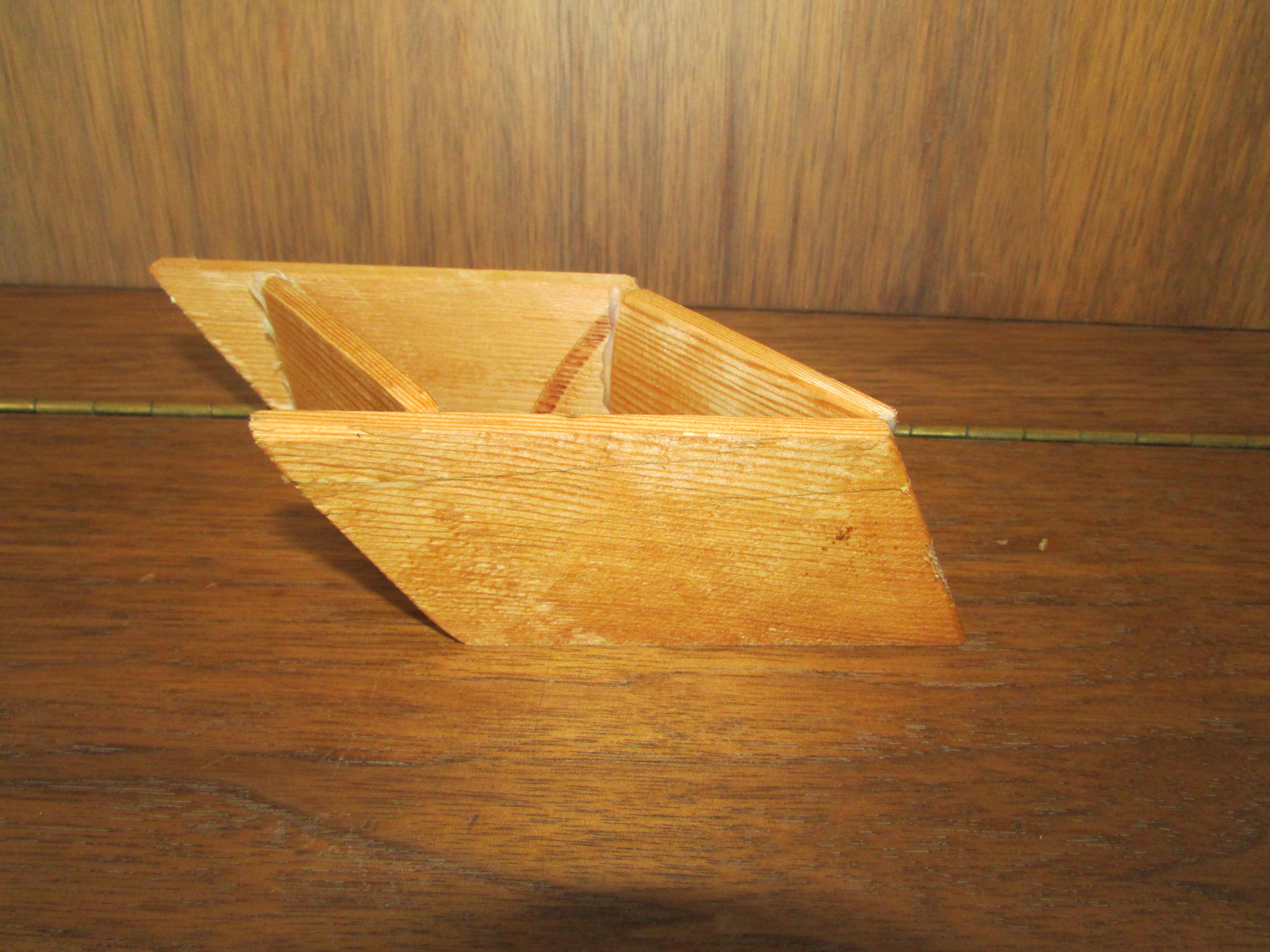 Easy Wooden Soap Mold