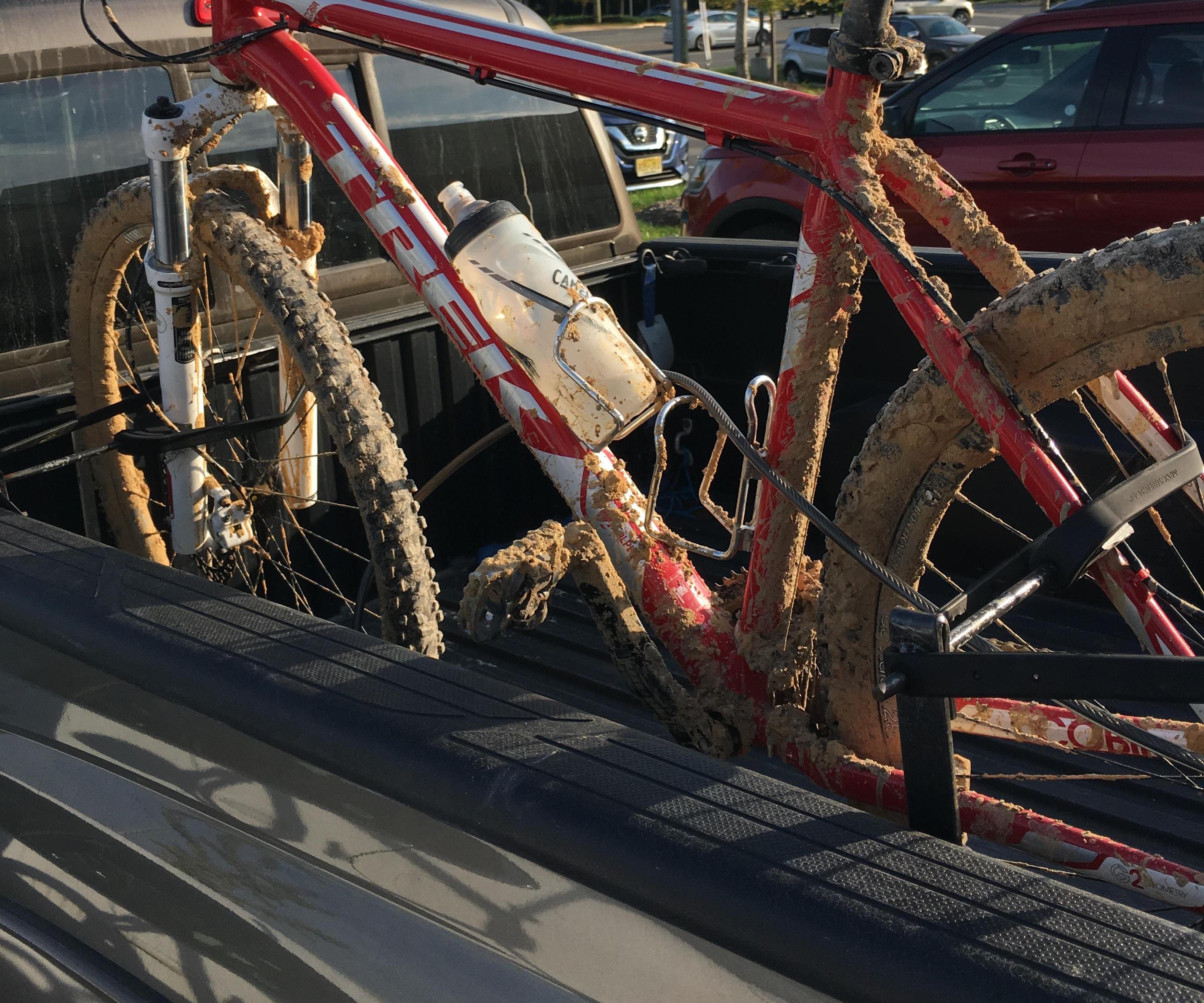 Nearly FREE Mountain Bike Truckrack
