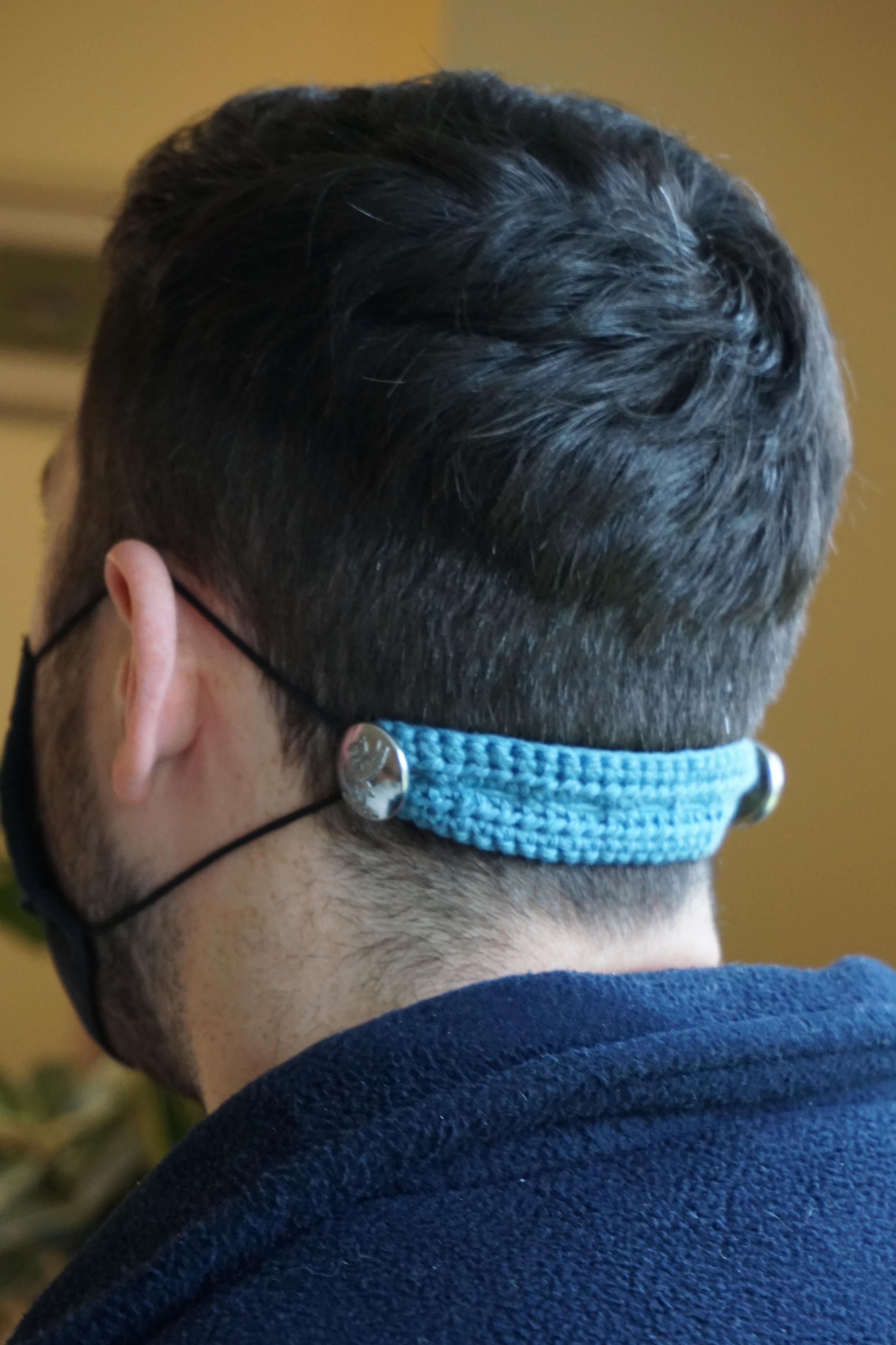 Easy Crochet Ear-Saver for Face Masks