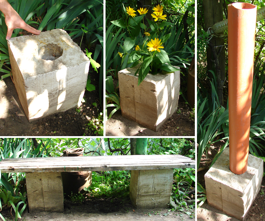 Blocks Not Only for a Bench