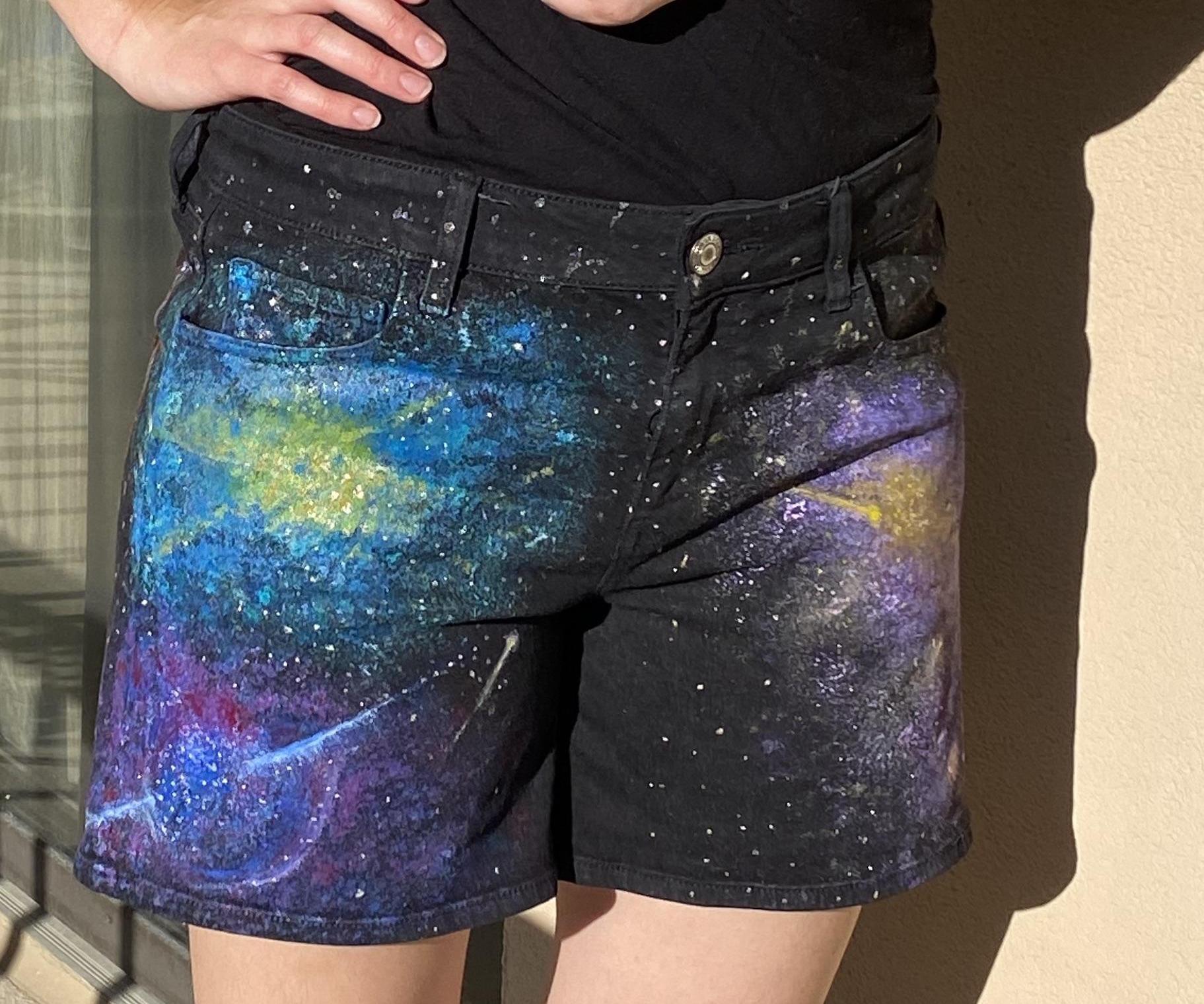 Painted Space Shorts 