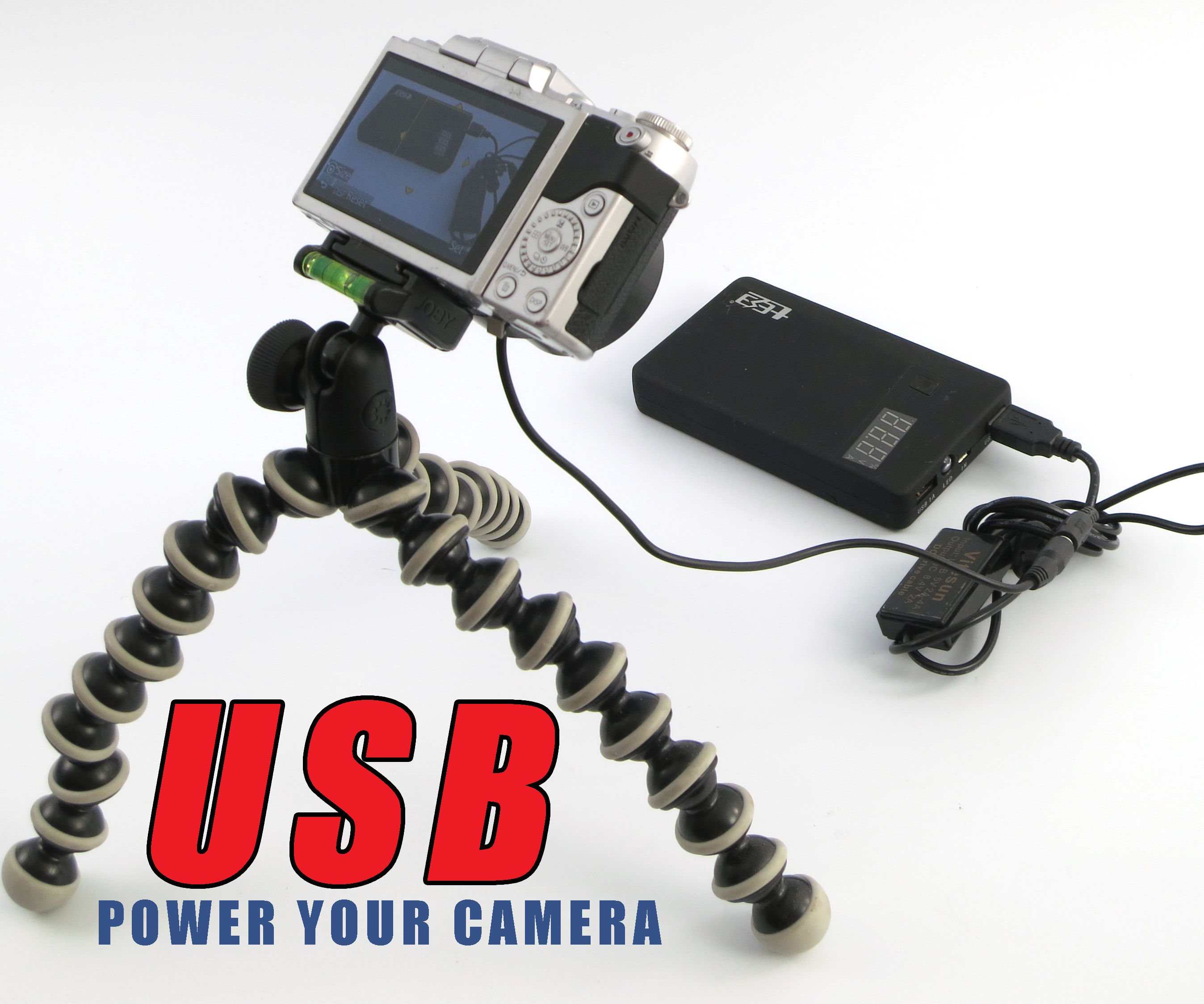 Power Your Camera With USB