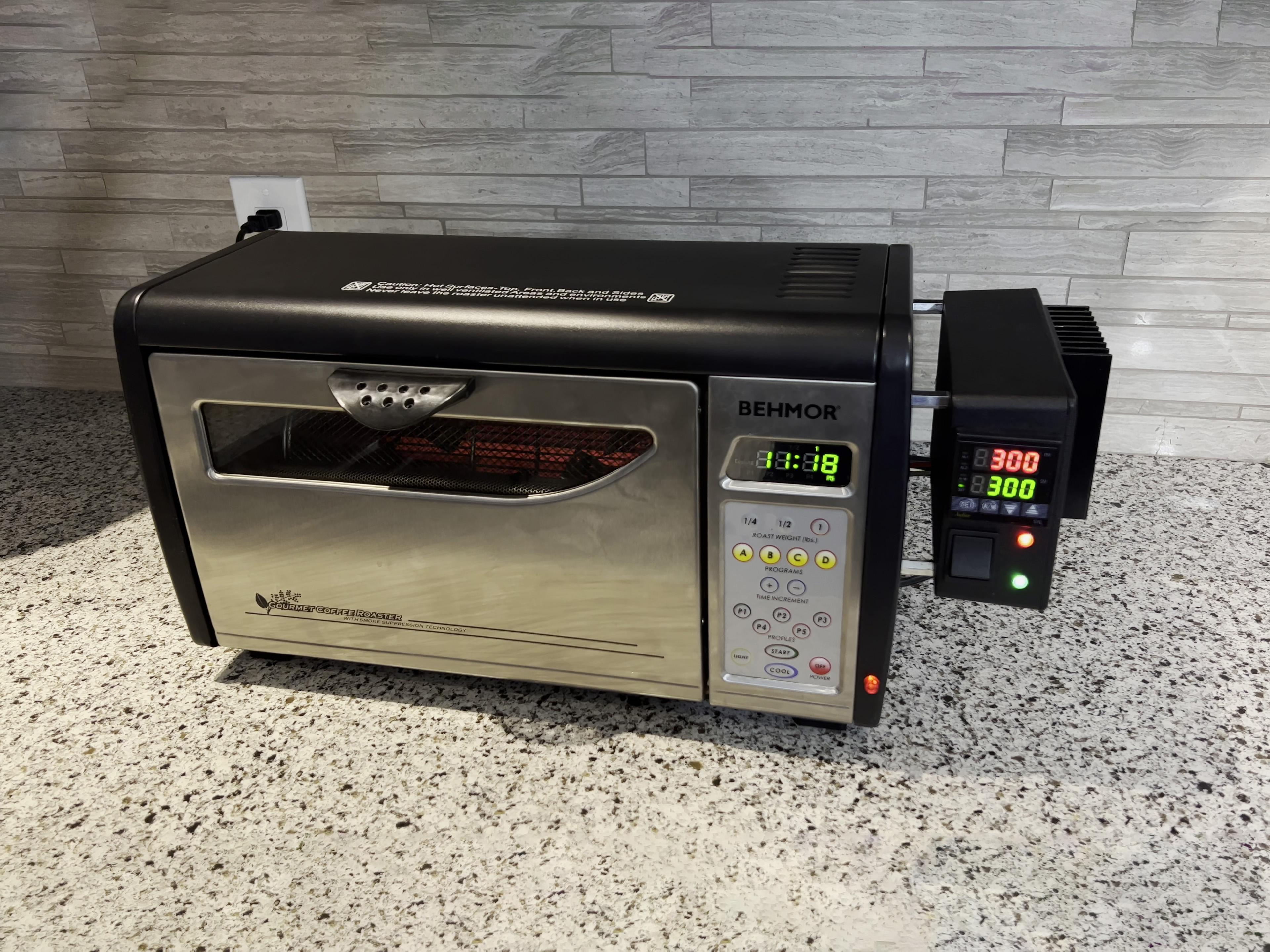 Behmor 1600 Coffee Roaster PID Temperature Controller