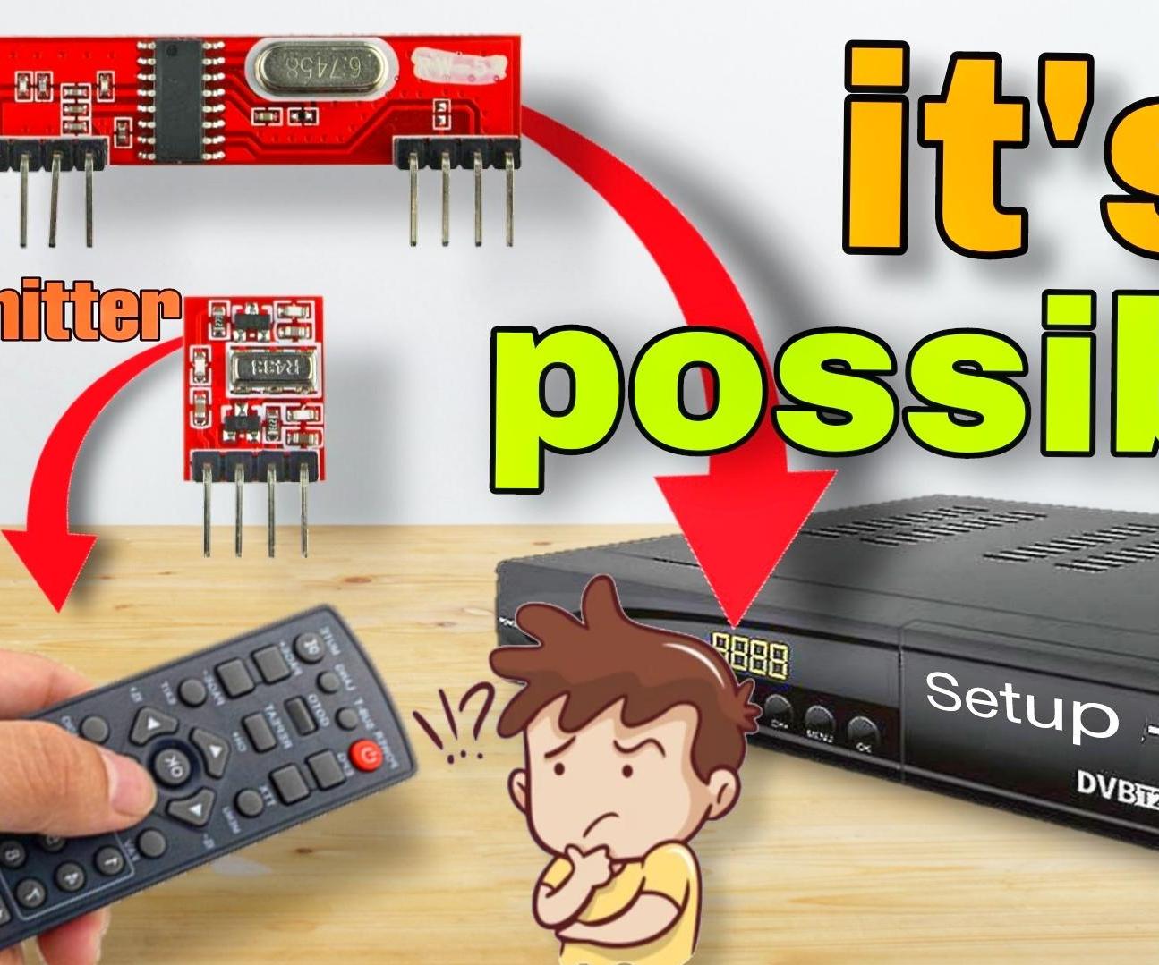 IR Remote Upgrade to Rf