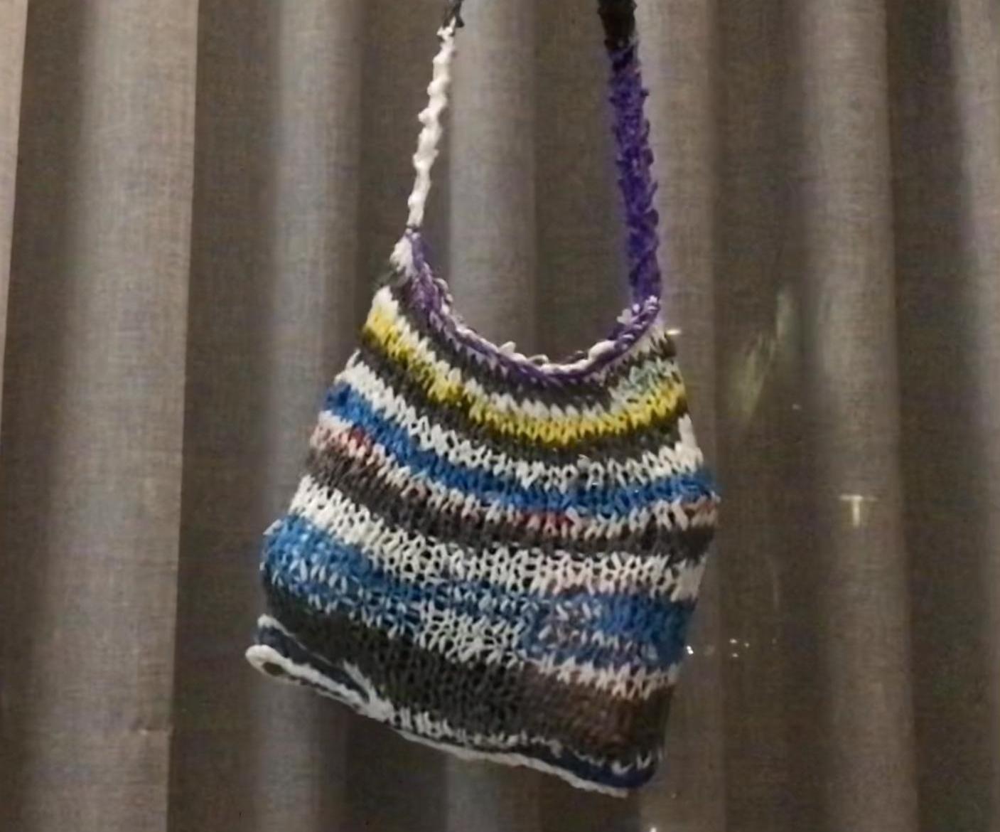 Reusable Bag Made From Plastic Bags